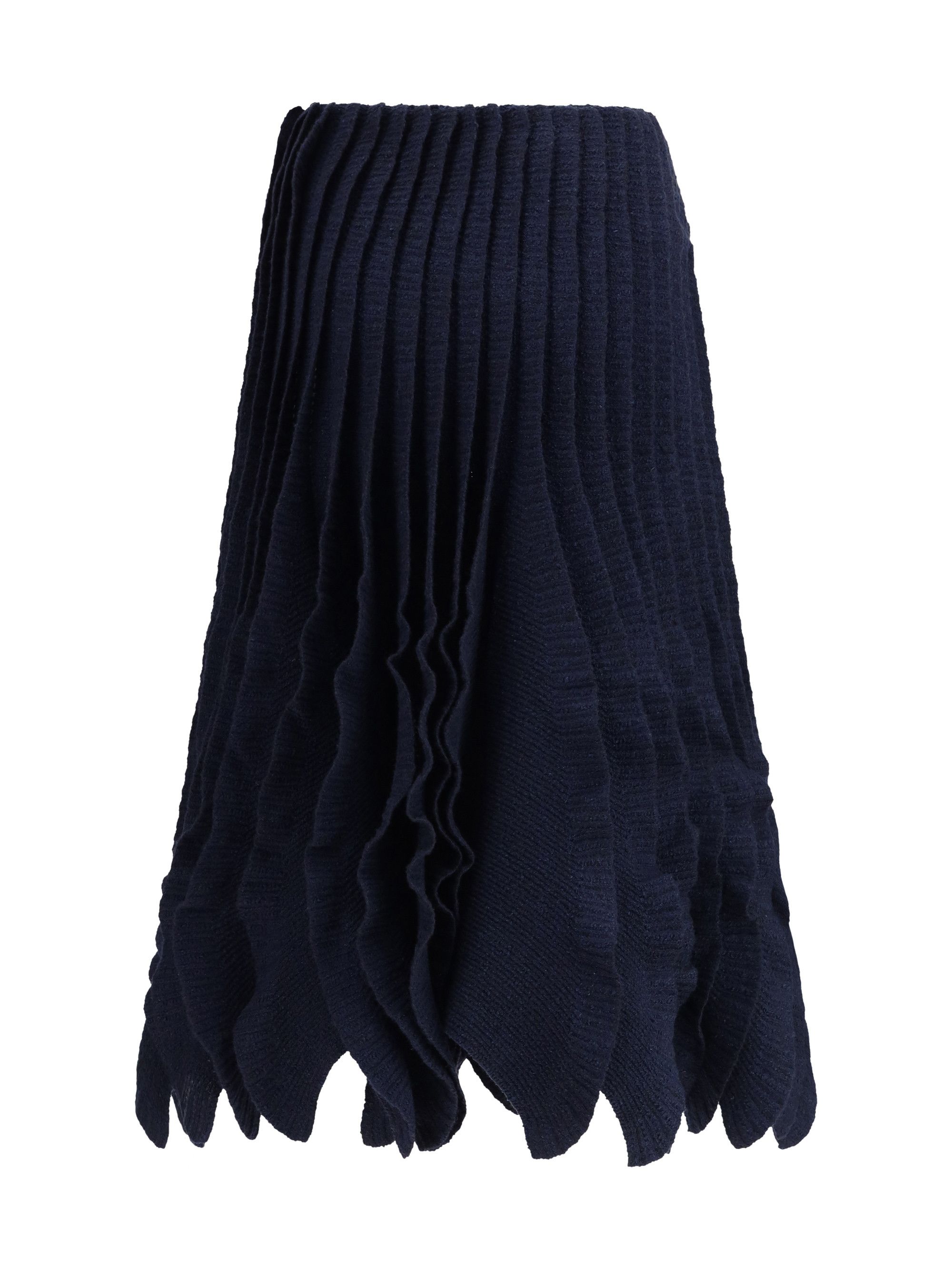 Alaia Tweed Knit Ruffle Skirt Size 27" / US 4 / IT 40 - 2 Thumbnail