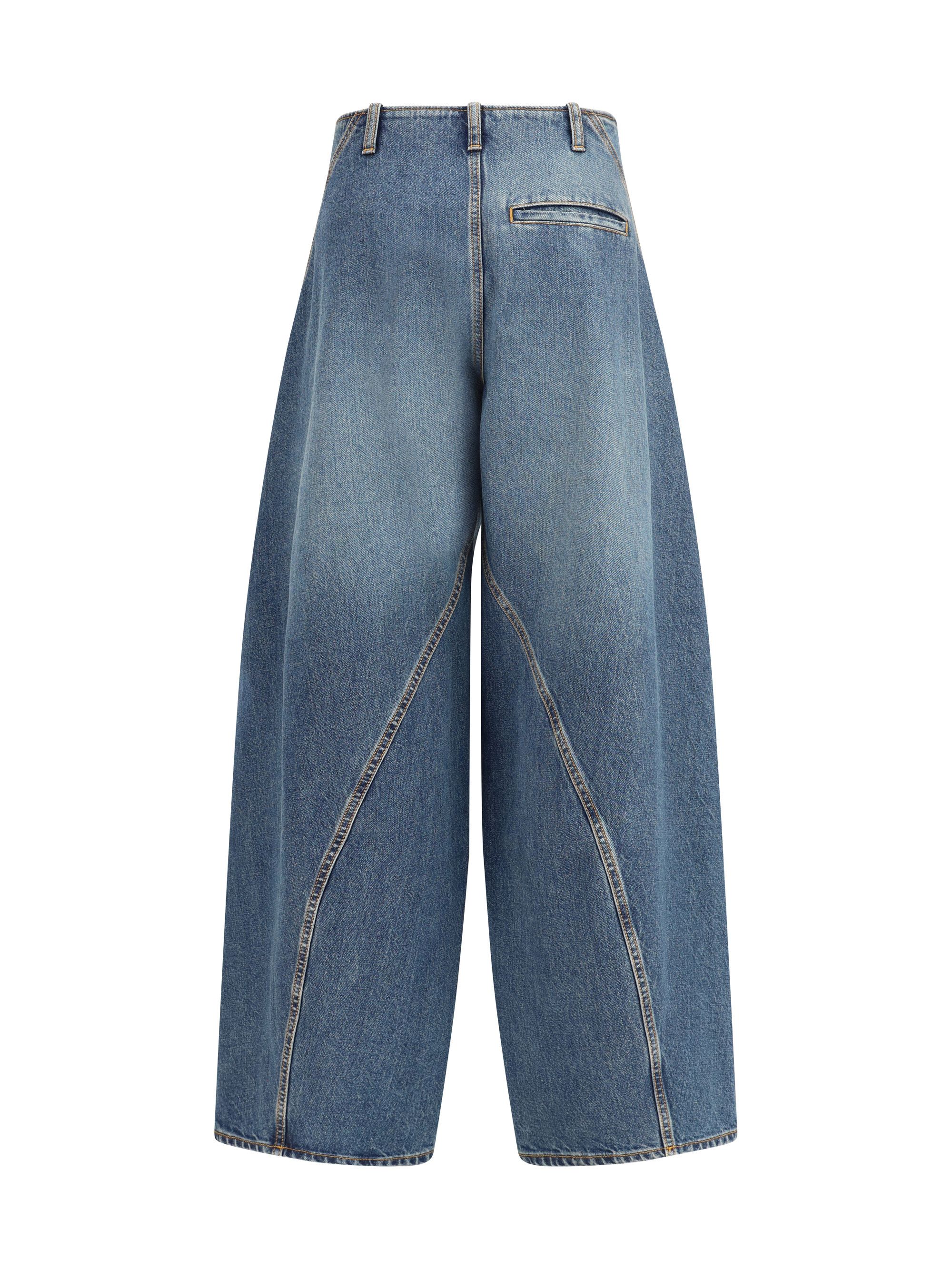 Alaia Cargo Trousers in Denim Size 27" / US 4 / IT 40 - 2 Thumbnail