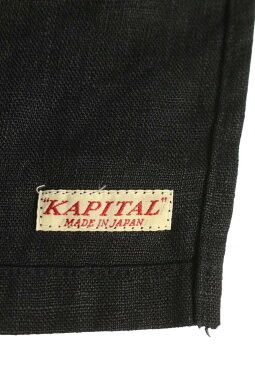 Kapital KAPITAL Frilled Canvas Pullover Long Sleeve Shirt Linen Black Size 1 Size US S / EU 44-46 / 1 - 3 Thumbnail