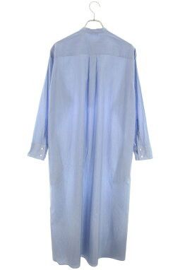 Auralee AURALEE Striped Long Sleeve Shirt Blue Size 0 Size US XS / EU 42 / 0 - 2 Thumbnail