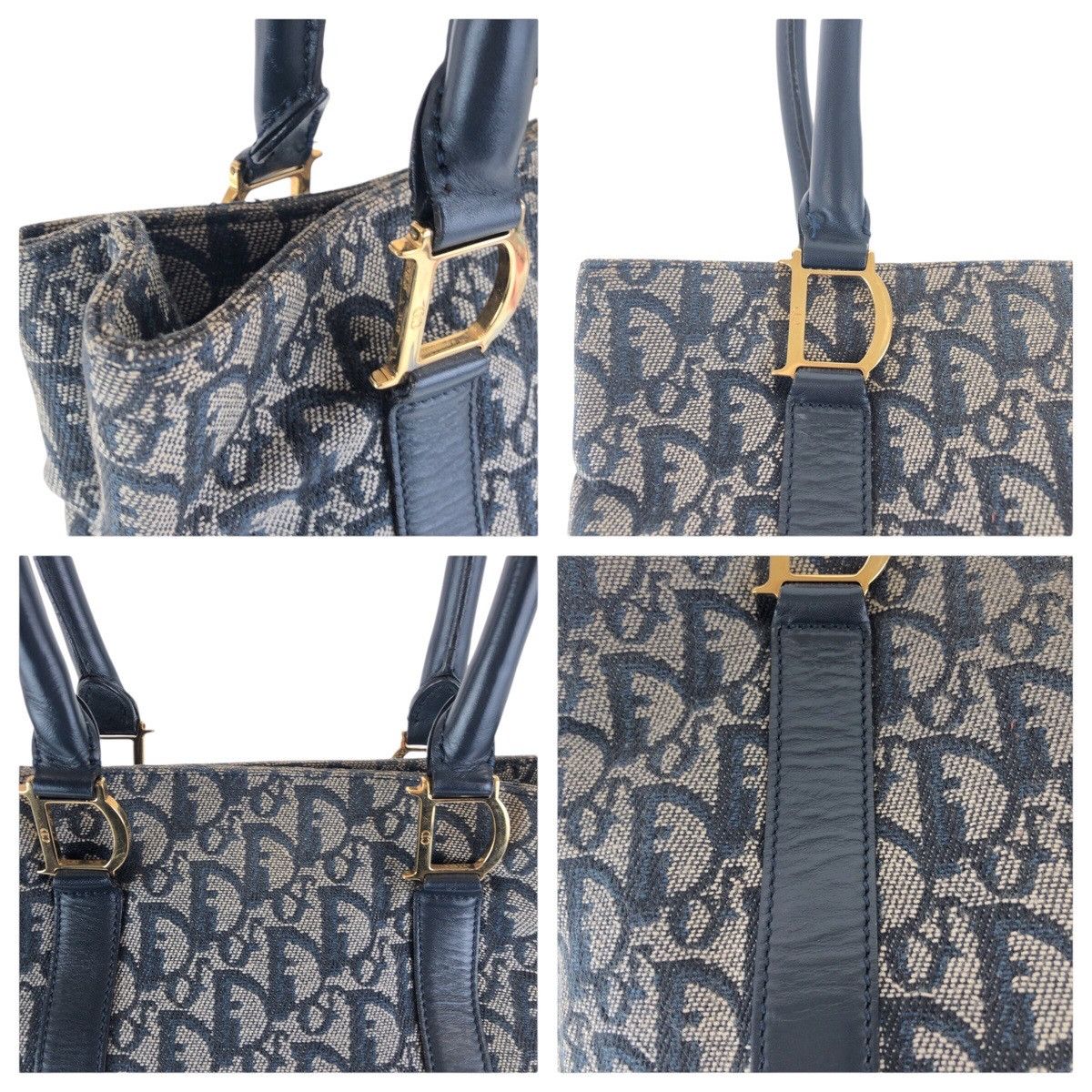 Dior Dior Dior Trotter Canvas/Leather 2way bag Textile Shoulder Bag DUTY FREE for USA Size ONE SIZE - 8 Thumbnail