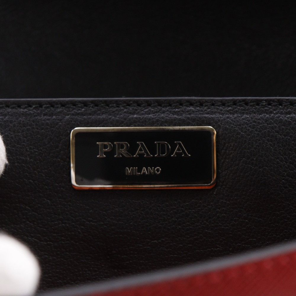 Prada Prada Prada 2WAY Clutch Saffiano 2way shoulder bag Leather Shoulder Bag BN924K DUTY FREE for USA Size ONE SIZE - 13 Thumbnail