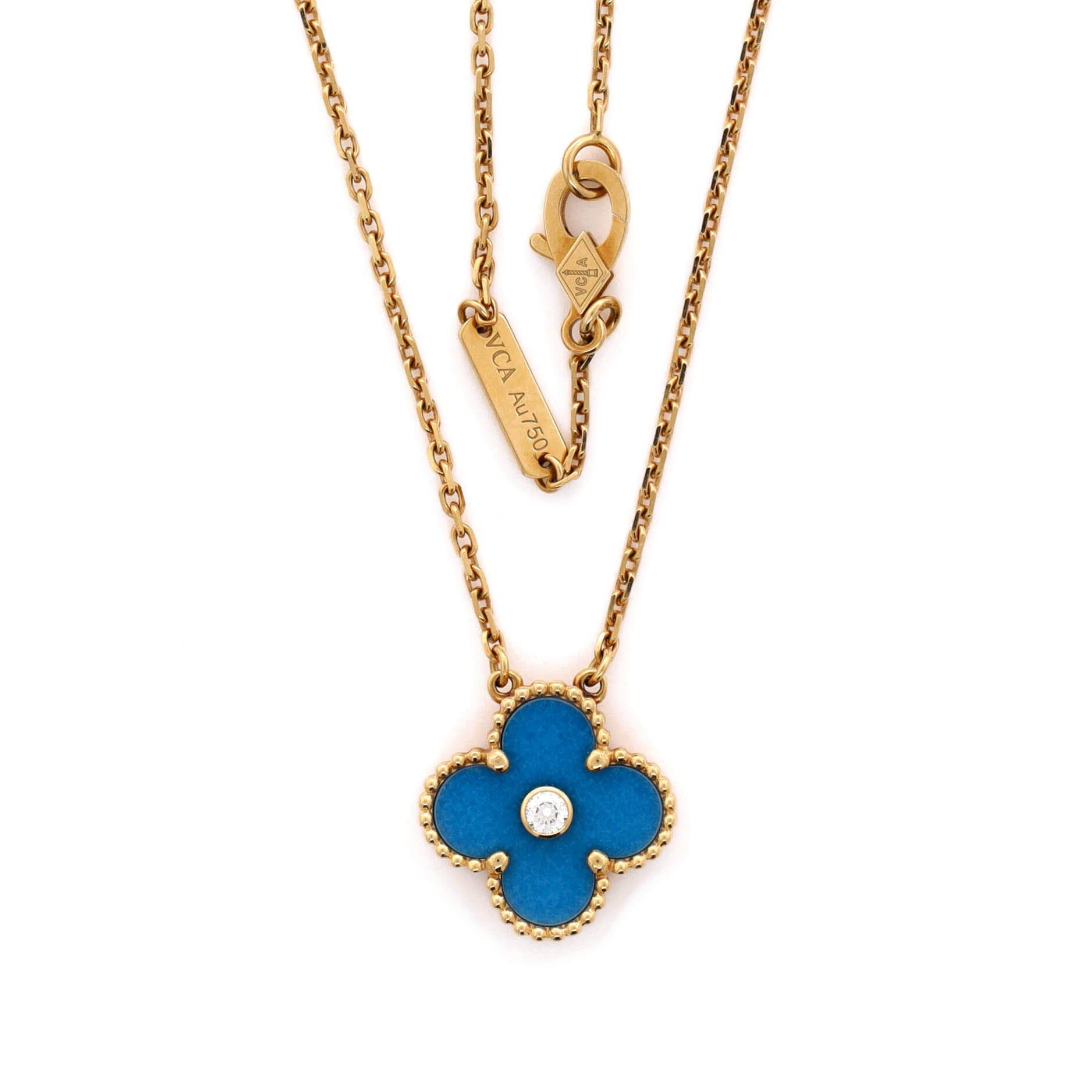 Van Cleef & Arpels Vintage Alhambra Pendant Necklace Size ONE SIZE - 2 Thumbnail