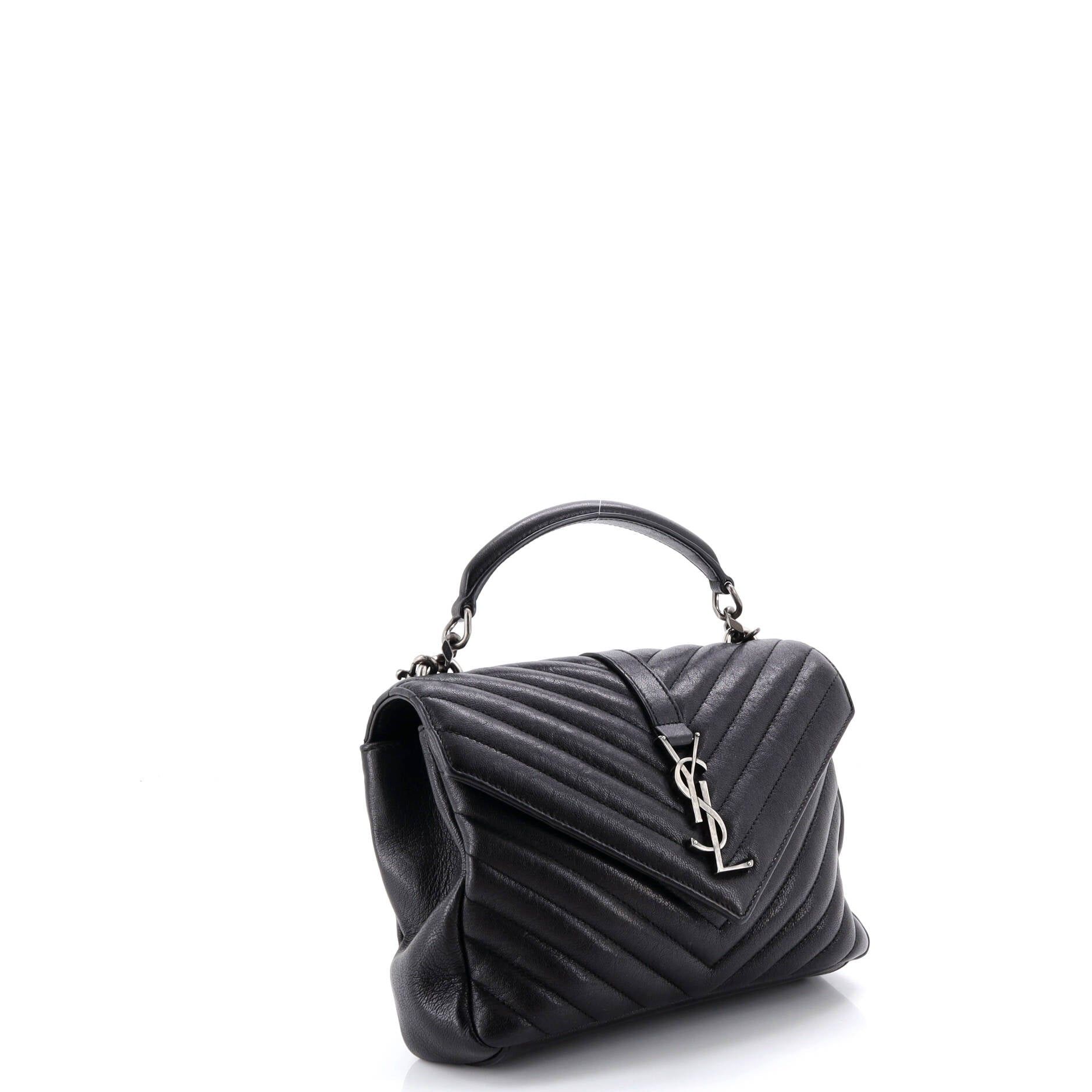 Saint Laurent Paris Classic Monogram College Bag Size ONE SIZE - 2 Thumbnail