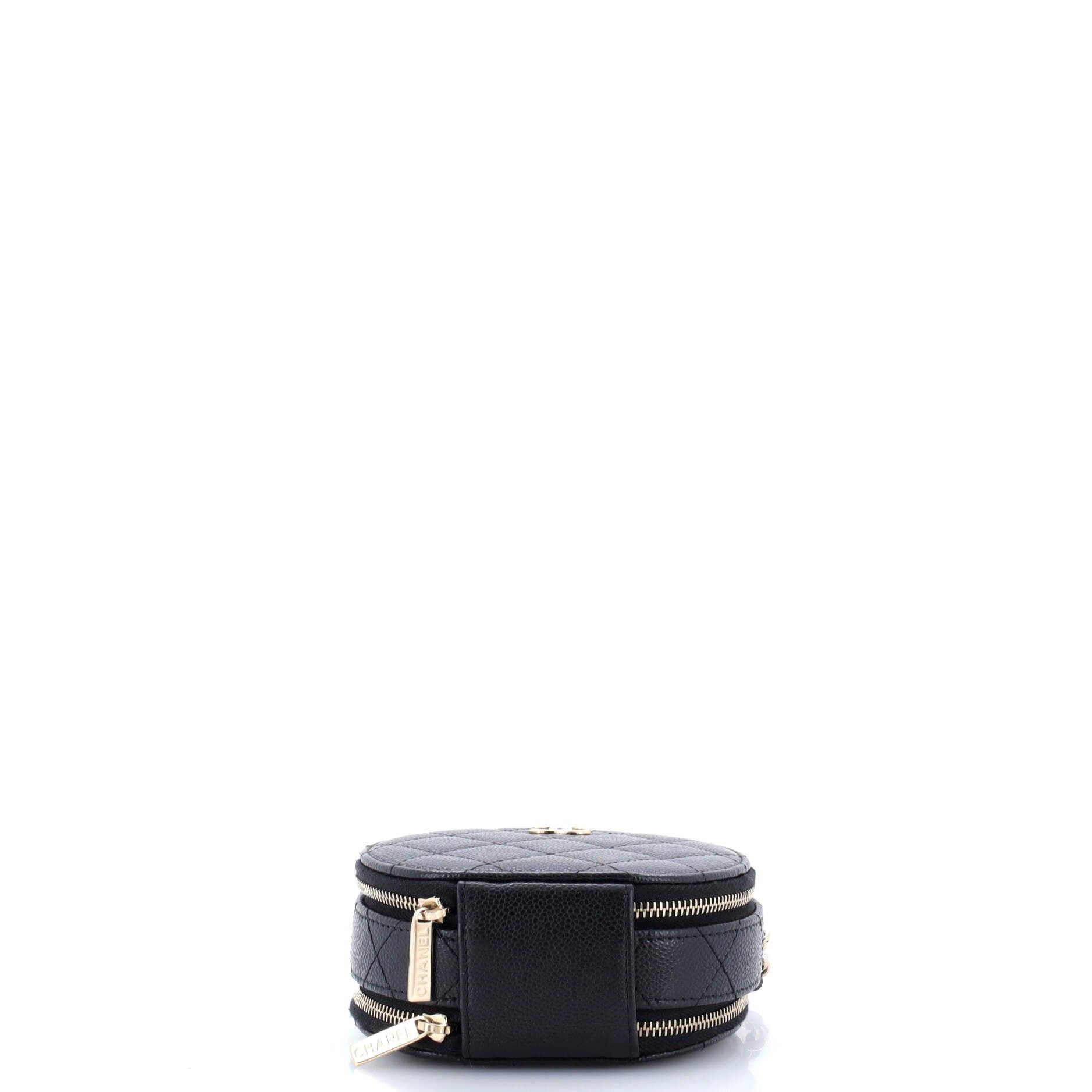 Chanel Handle with Care Round Vanity Case with Chain Size ONE SIZE - 5 Thumbnail