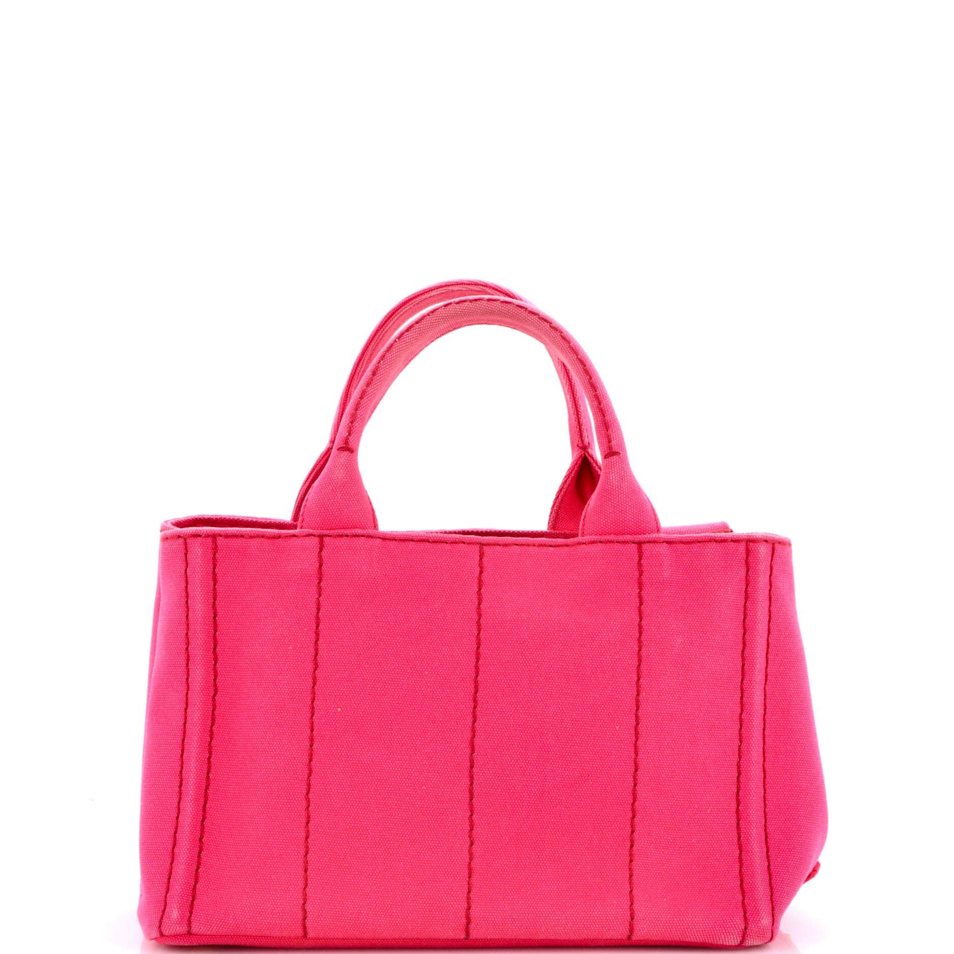 Prada Canapa Convertible Shopping Tote Size ONE SIZE - 3 Thumbnail