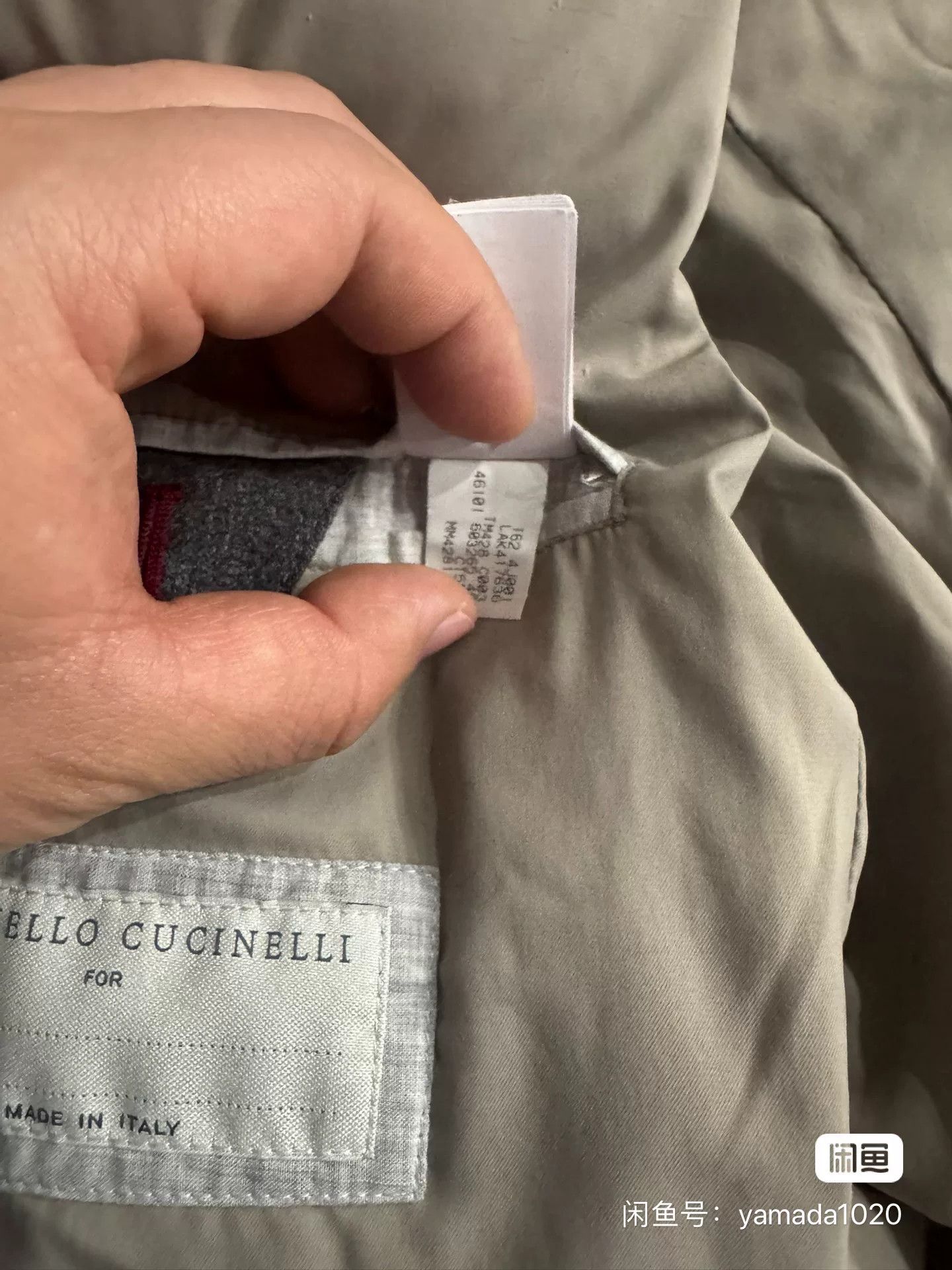 Brunello Cucinelli Brunello Cucinelli Wool Cashmere Down Jacket Size US L / EU 52-54 / 3 - 5 Thumbnail