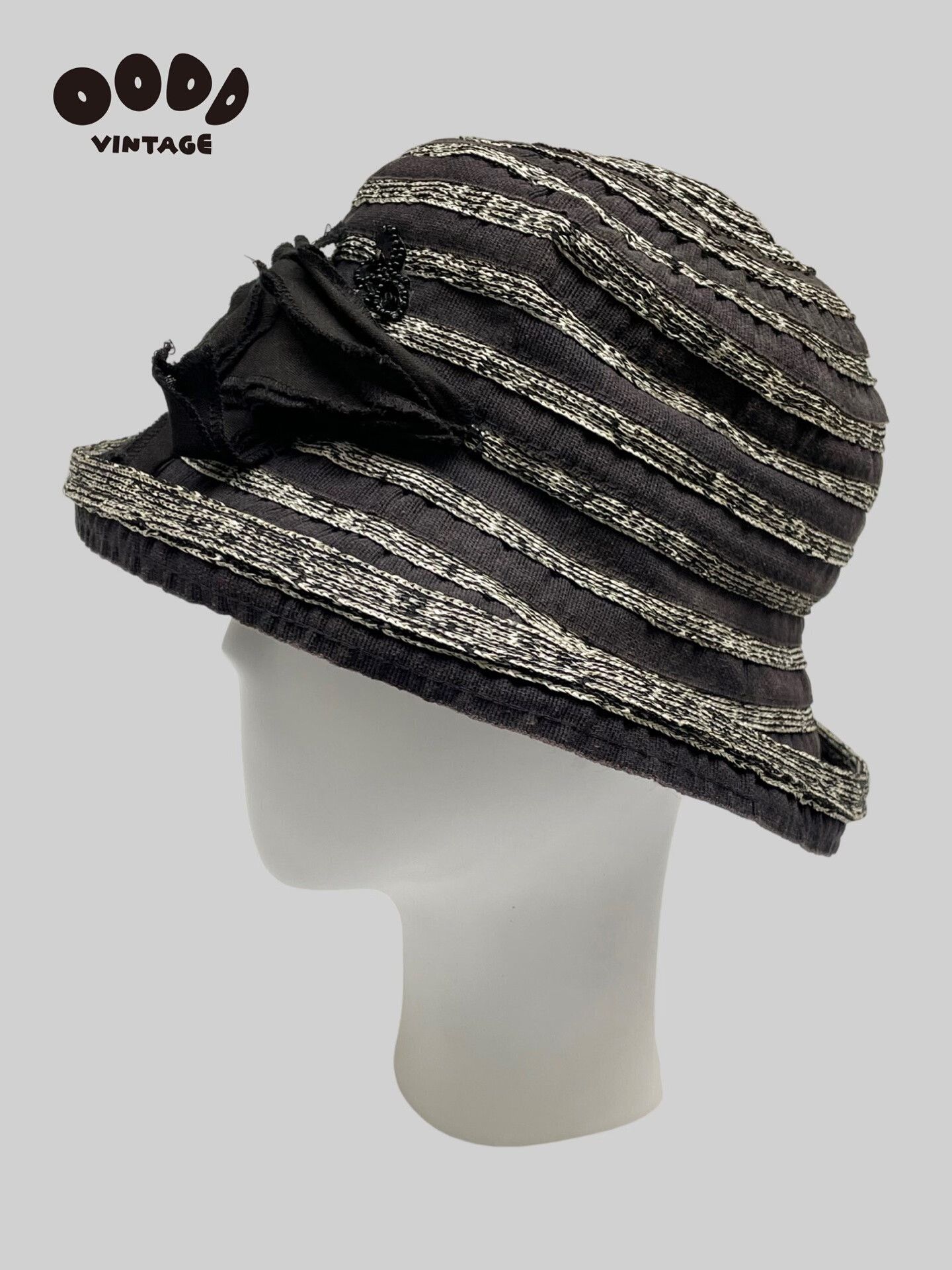 Dolce Vita Vintage Floral Beaded Bell Hat Size ONE SIZE - 4 Thumbnail