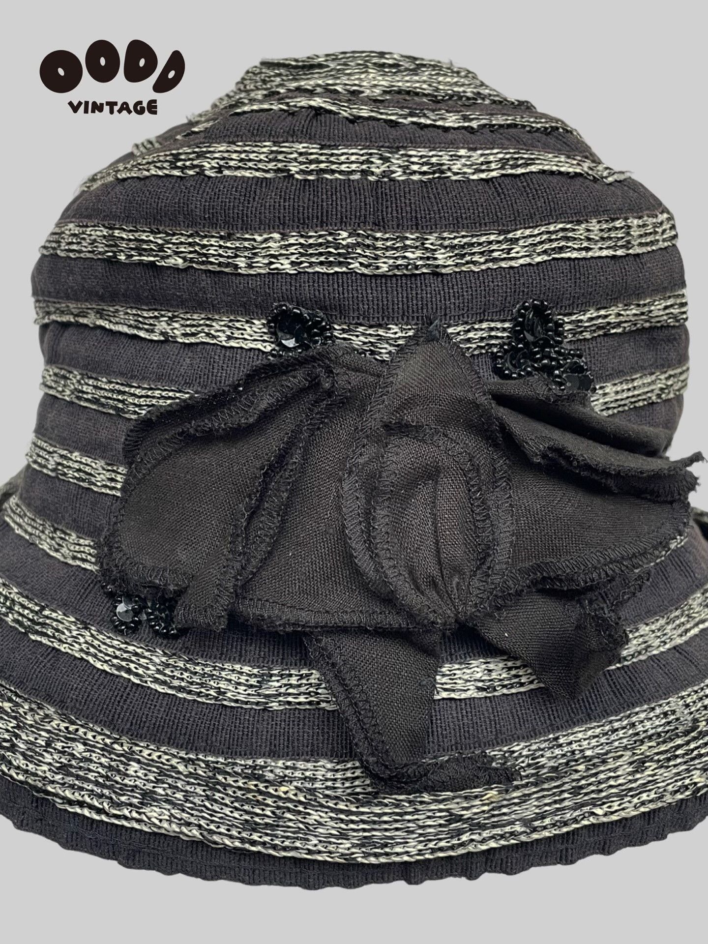 Dolce Vita Vintage Floral Beaded Bell Hat Size ONE SIZE - 7 Thumbnail