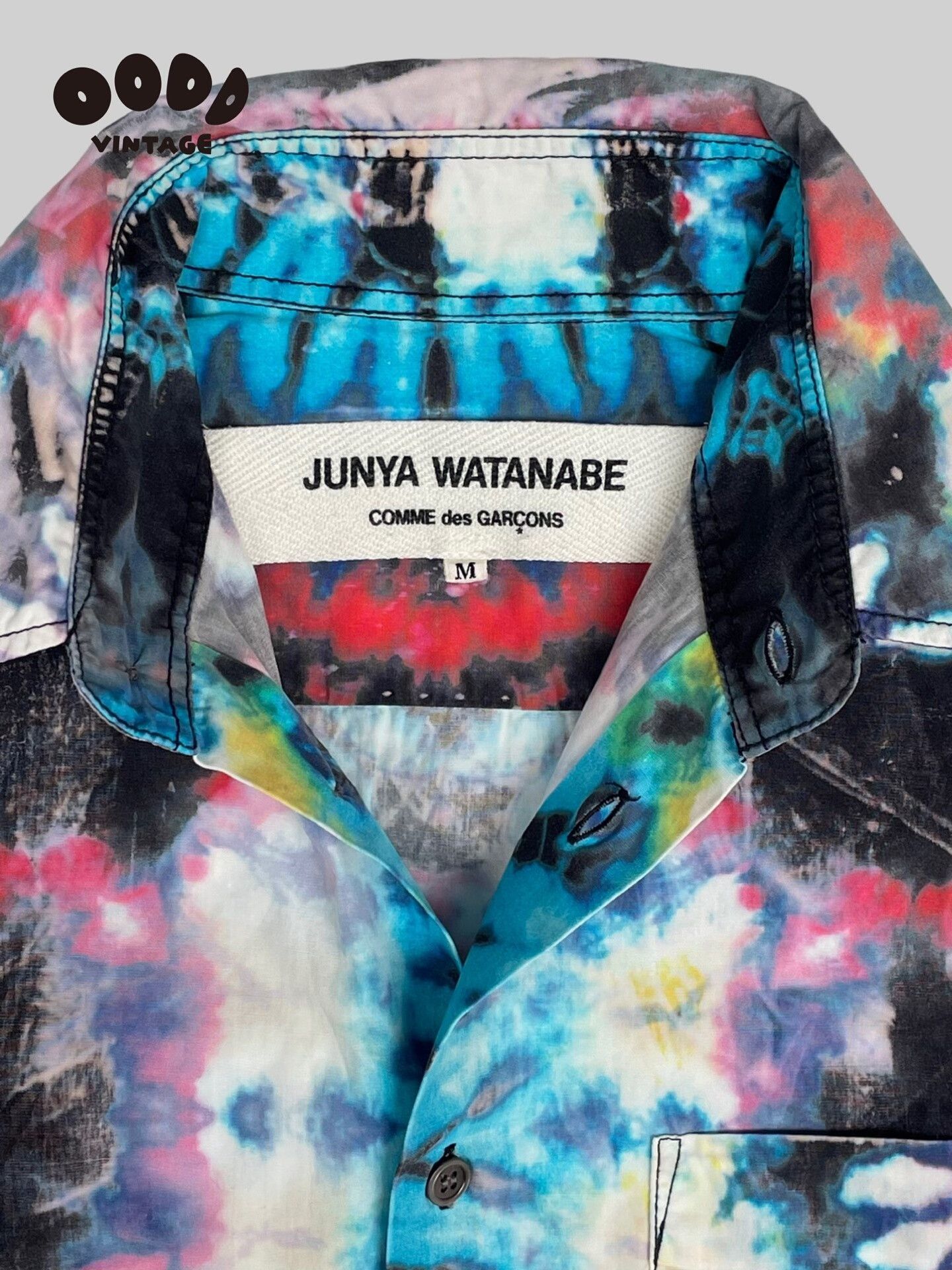Junya Watanabe Psychedelic Tie-Dye Shirt by Junya Watanabe Size US M / EU 48-50 / 2 - 5 Thumbnail