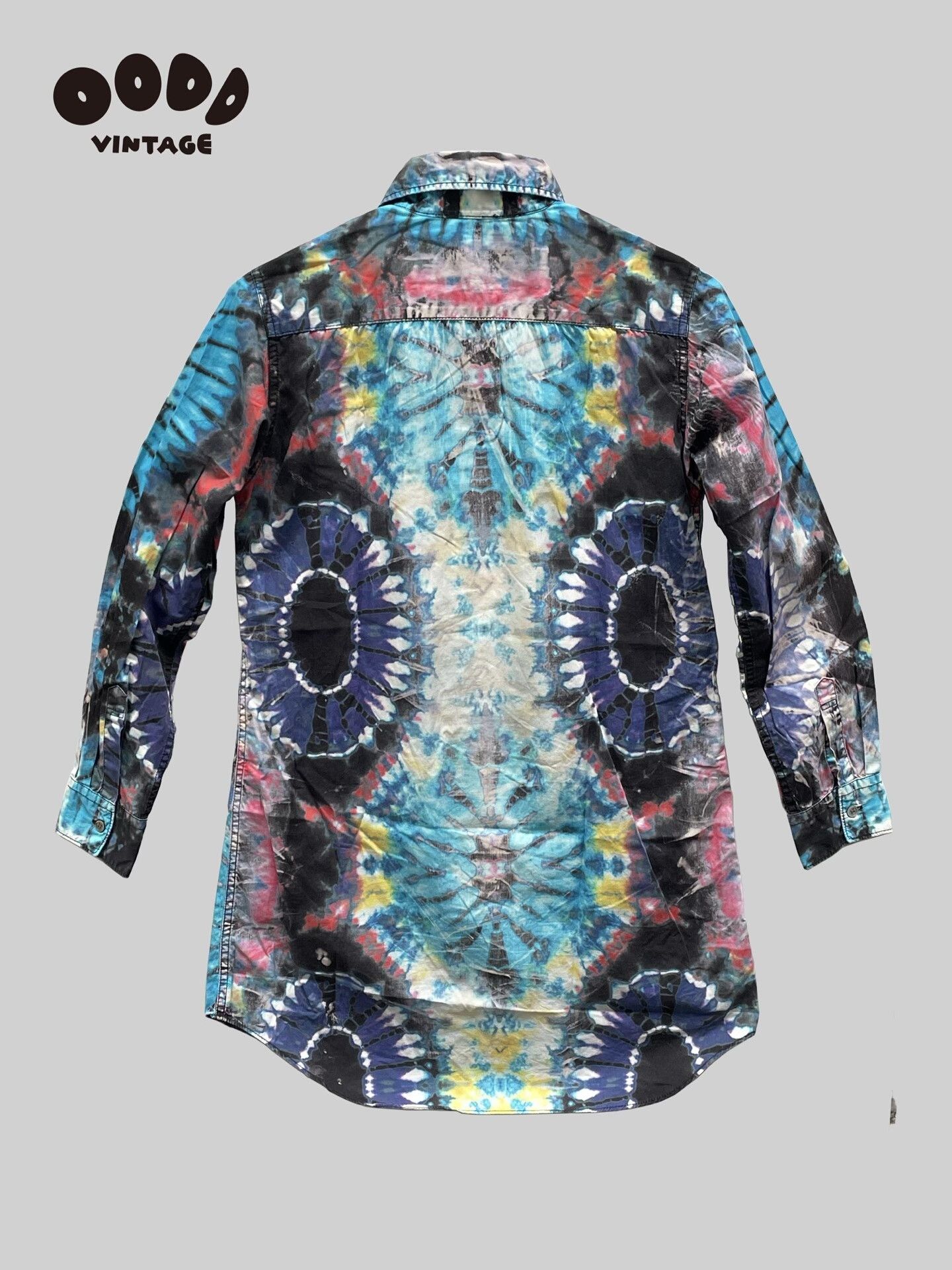 Junya Watanabe Psychedelic Tie-Dye Shirt by Junya Watanabe Size US M / EU 48-50 / 2 - 2 Thumbnail