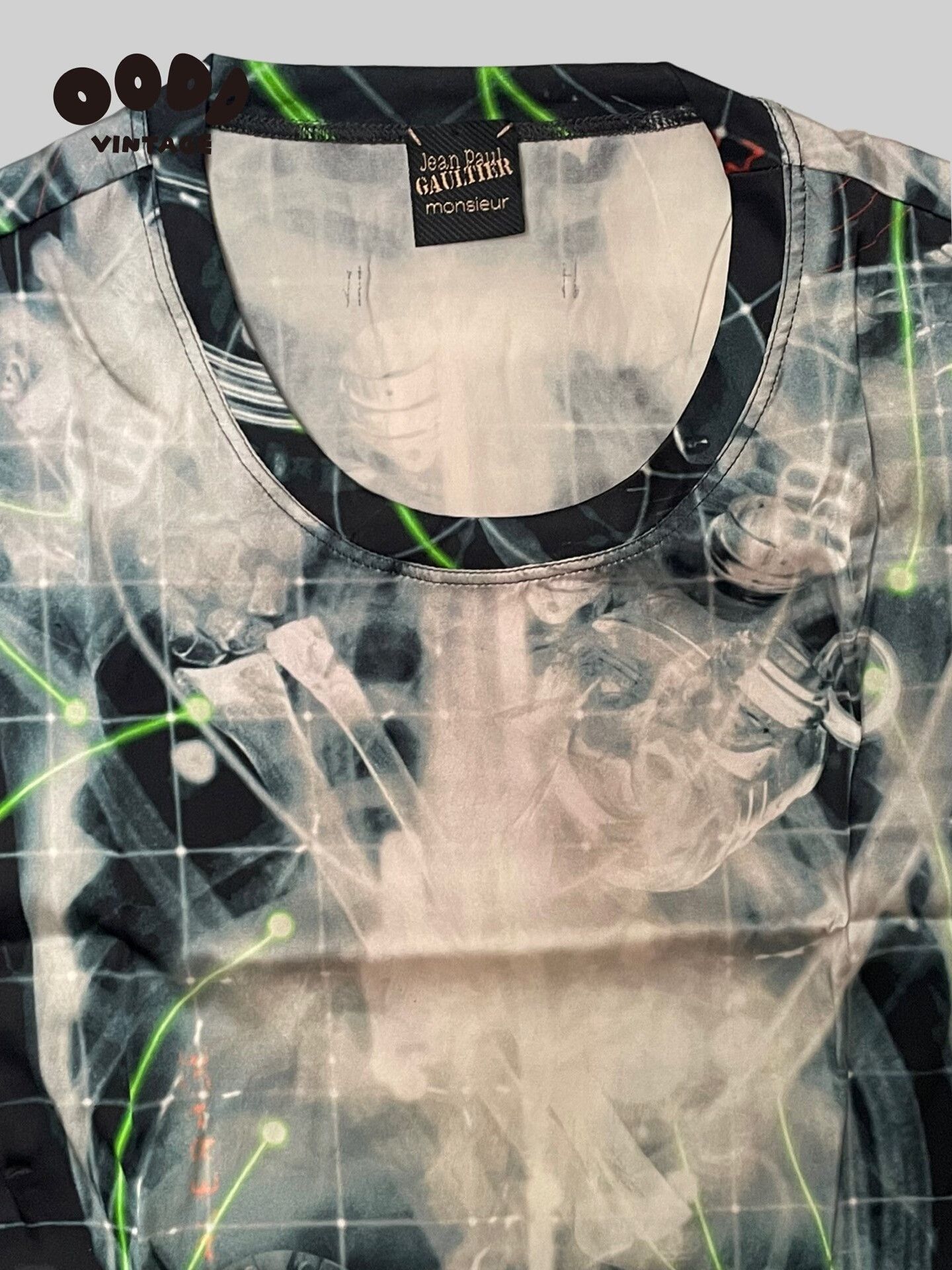 Jean Paul Gaultier Jean Paul Gaultier Cyberbaba X-ray T-shirt Size US M / EU 48-50 / 2 - 3 Thumbnail