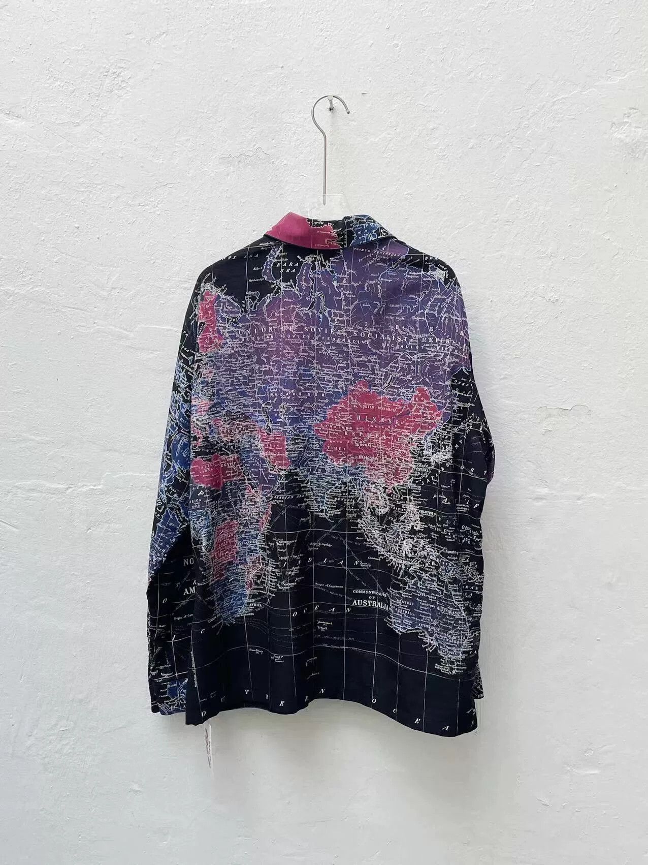 Lad Musician World Map Oversized Shirt Size US M / EU 48-50 / 2 - 5 Thumbnail