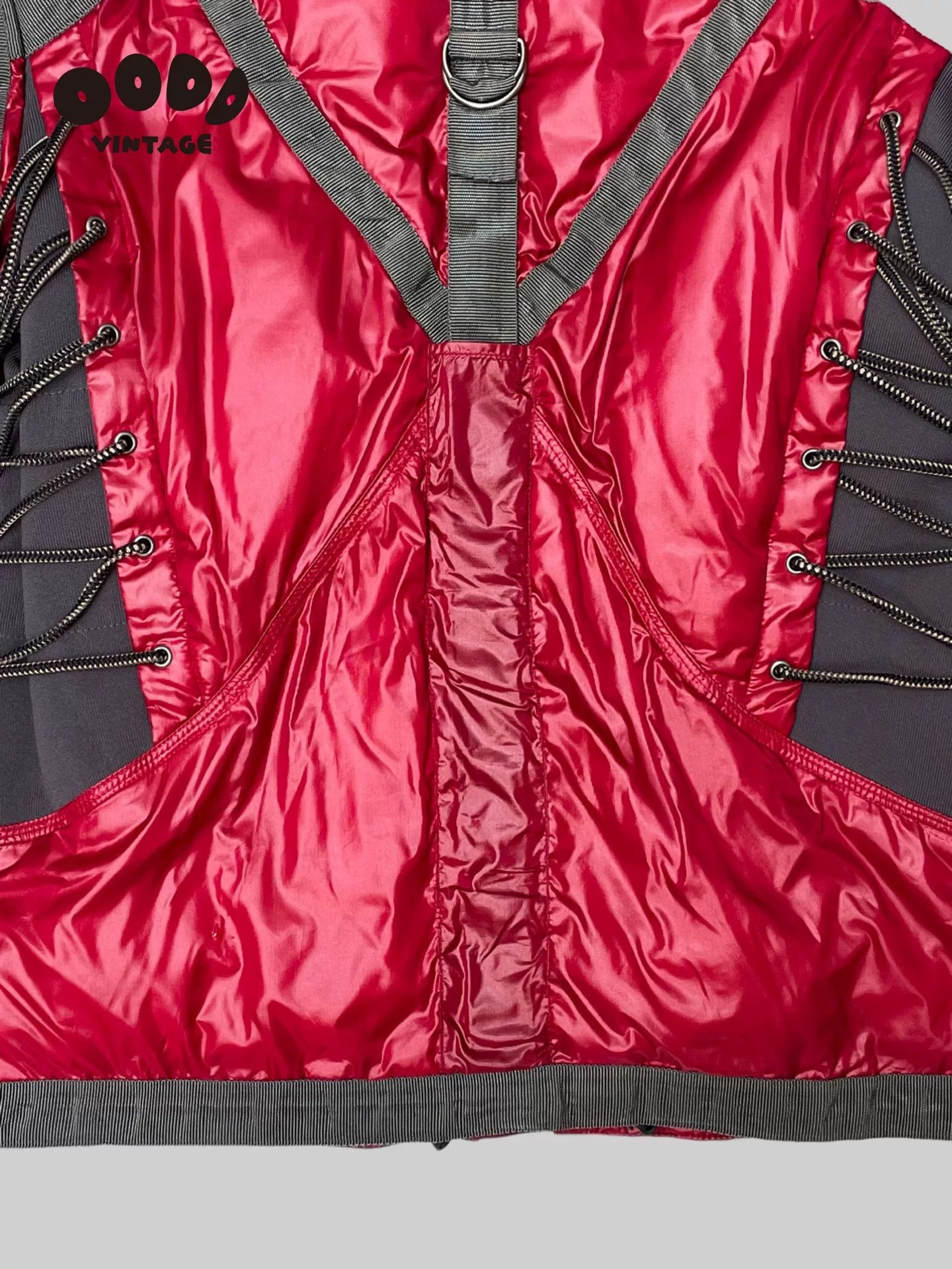 Marithe + Francois Girbaud AKIRA Style Red Nylon Puffer Jacket Size US M / EU 48-50 / 2 - 7 Thumbnail