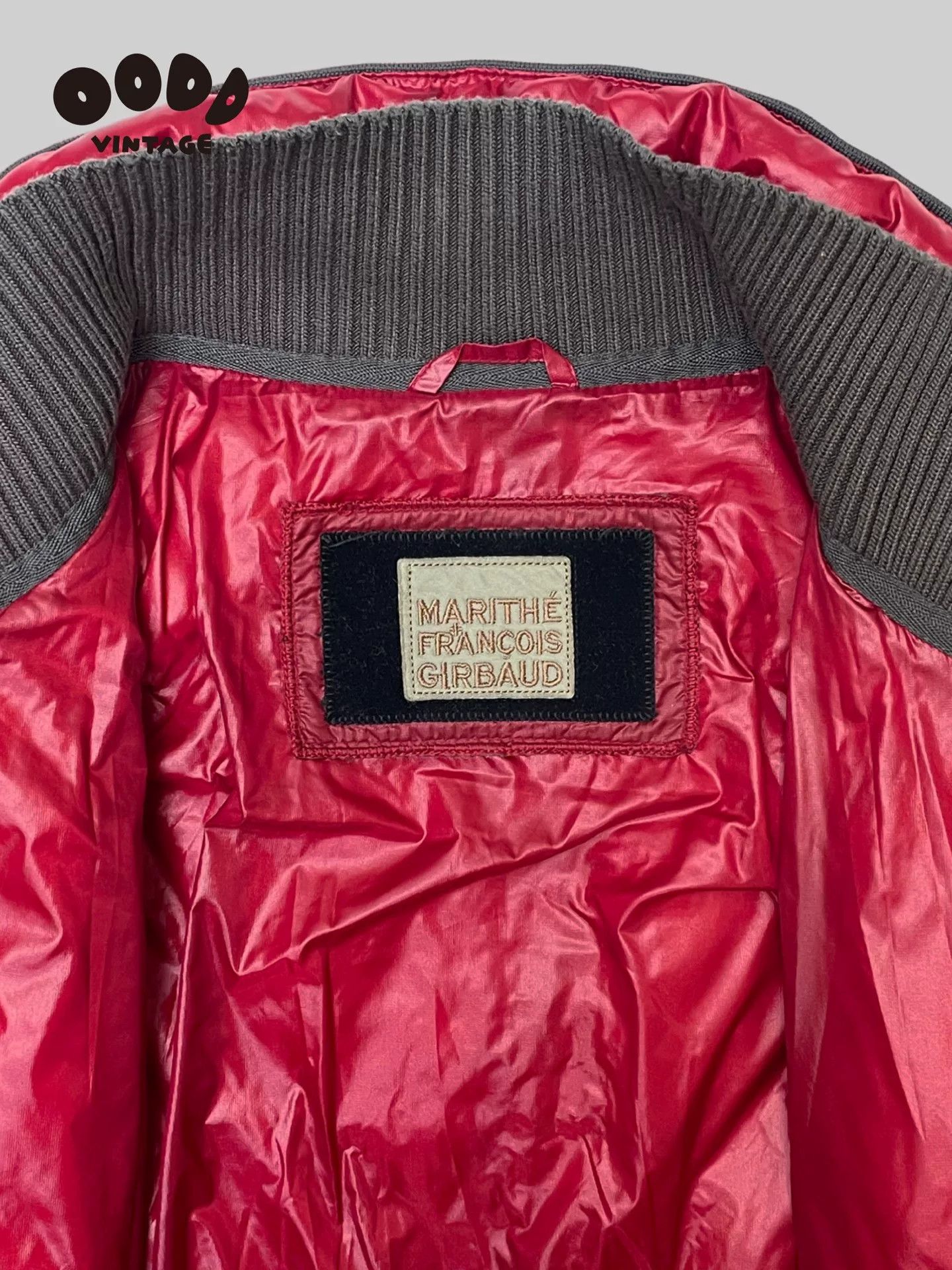 Marithe + Francois Girbaud AKIRA Style Red Nylon Puffer Jacket Size US M / EU 48-50 / 2 - 8 Thumbnail