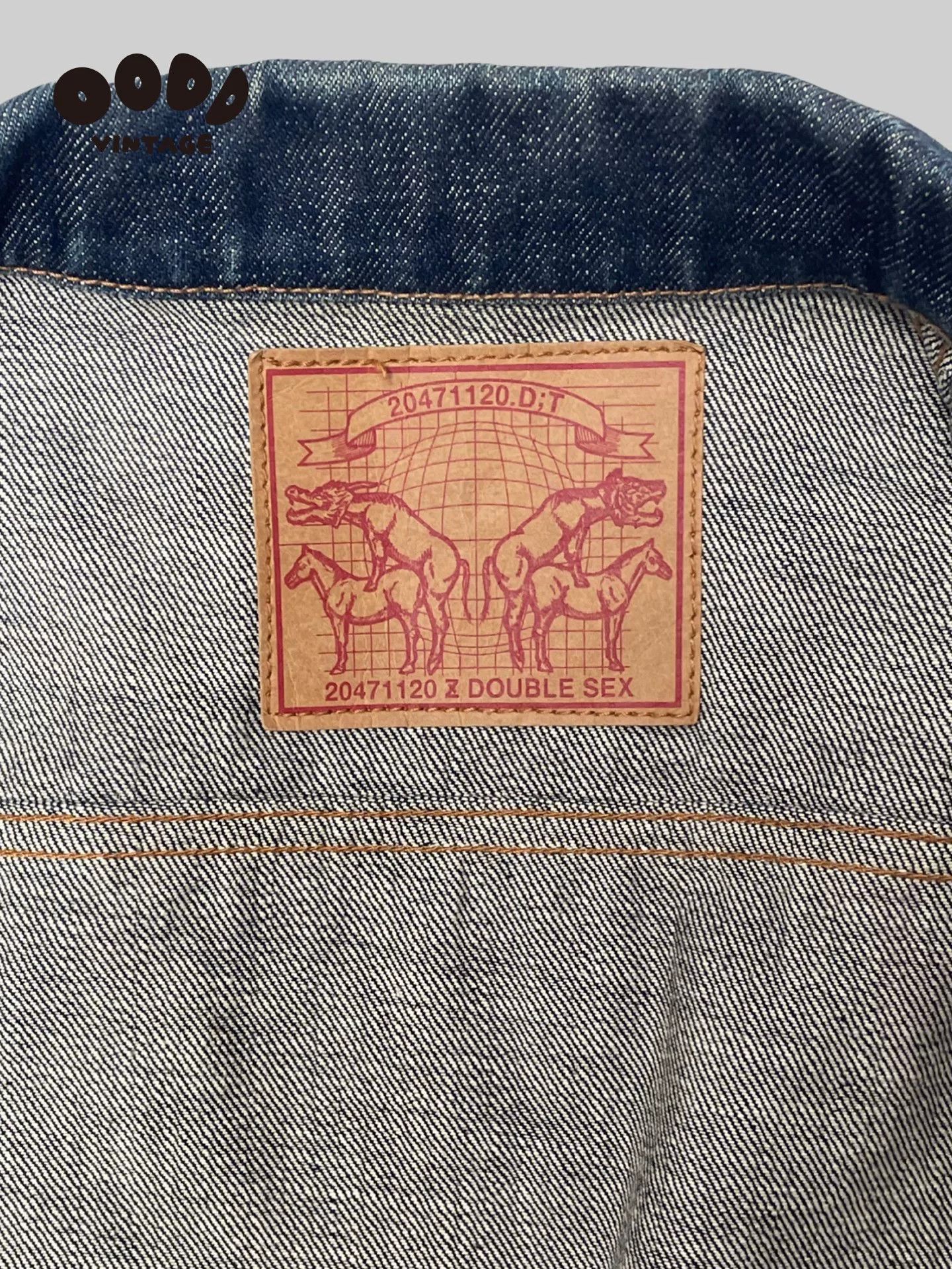 Sex Pot ReVeNGe Vintage Unisex Denim Jacket with Six Pockets Size US M / EU 48-50 / 2 - 7 Thumbnail