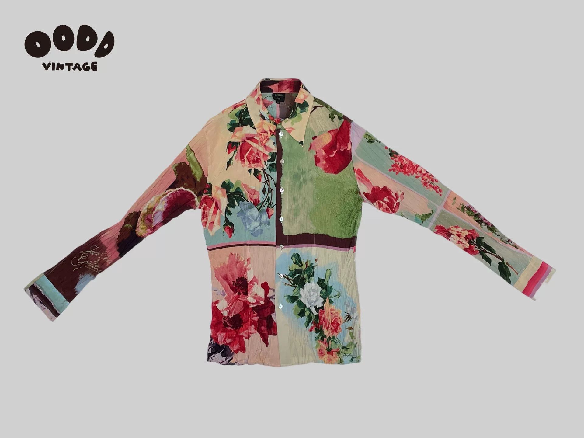 Jean Paul Gaultier Jean Paul Gaultier Floral Shirt Size US M / EU 48-50 / 2 - 3 Thumbnail