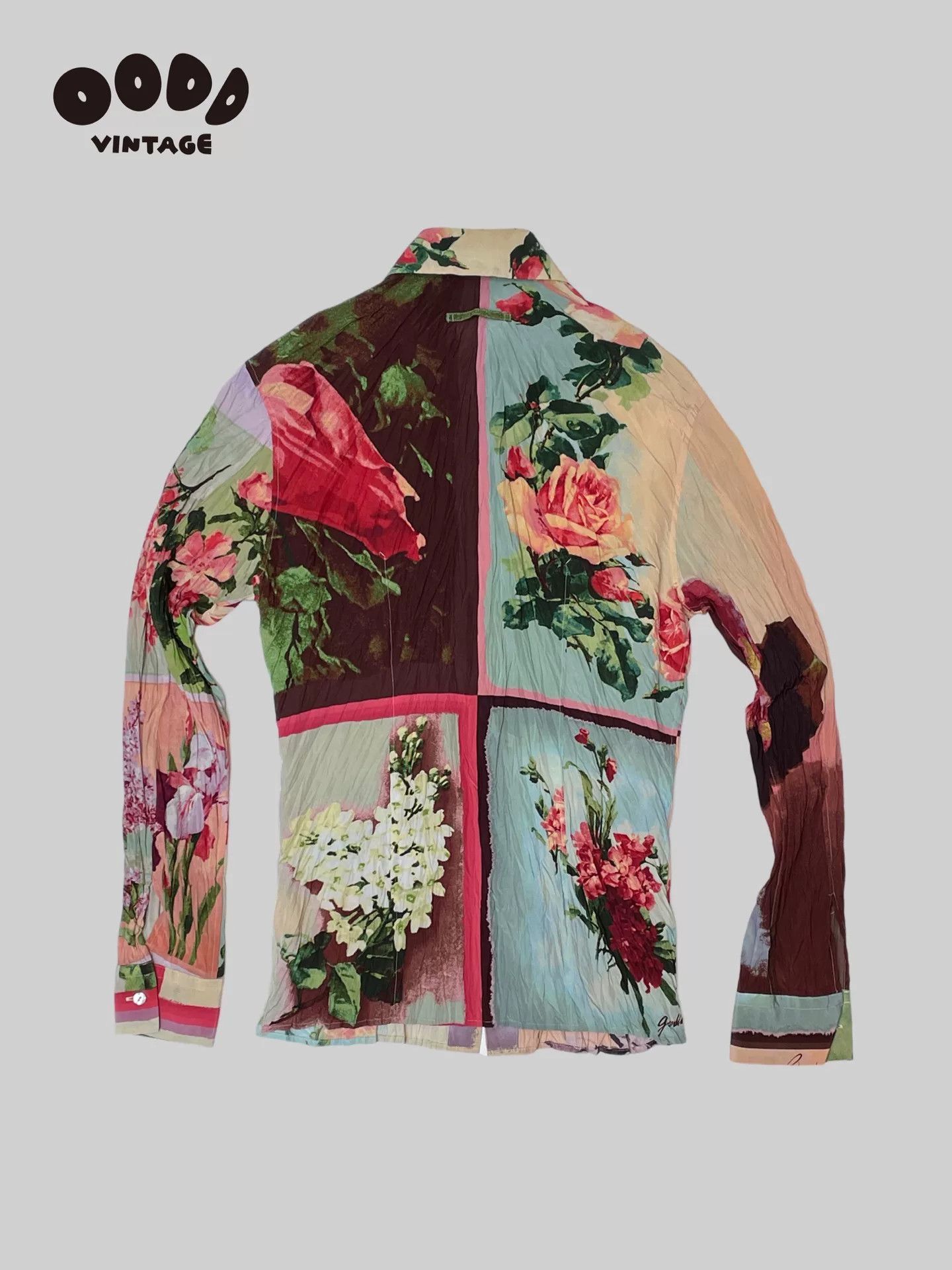 Jean Paul Gaultier Jean Paul Gaultier Floral Shirt Size US M / EU 48-50 / 2 - 2 Thumbnail