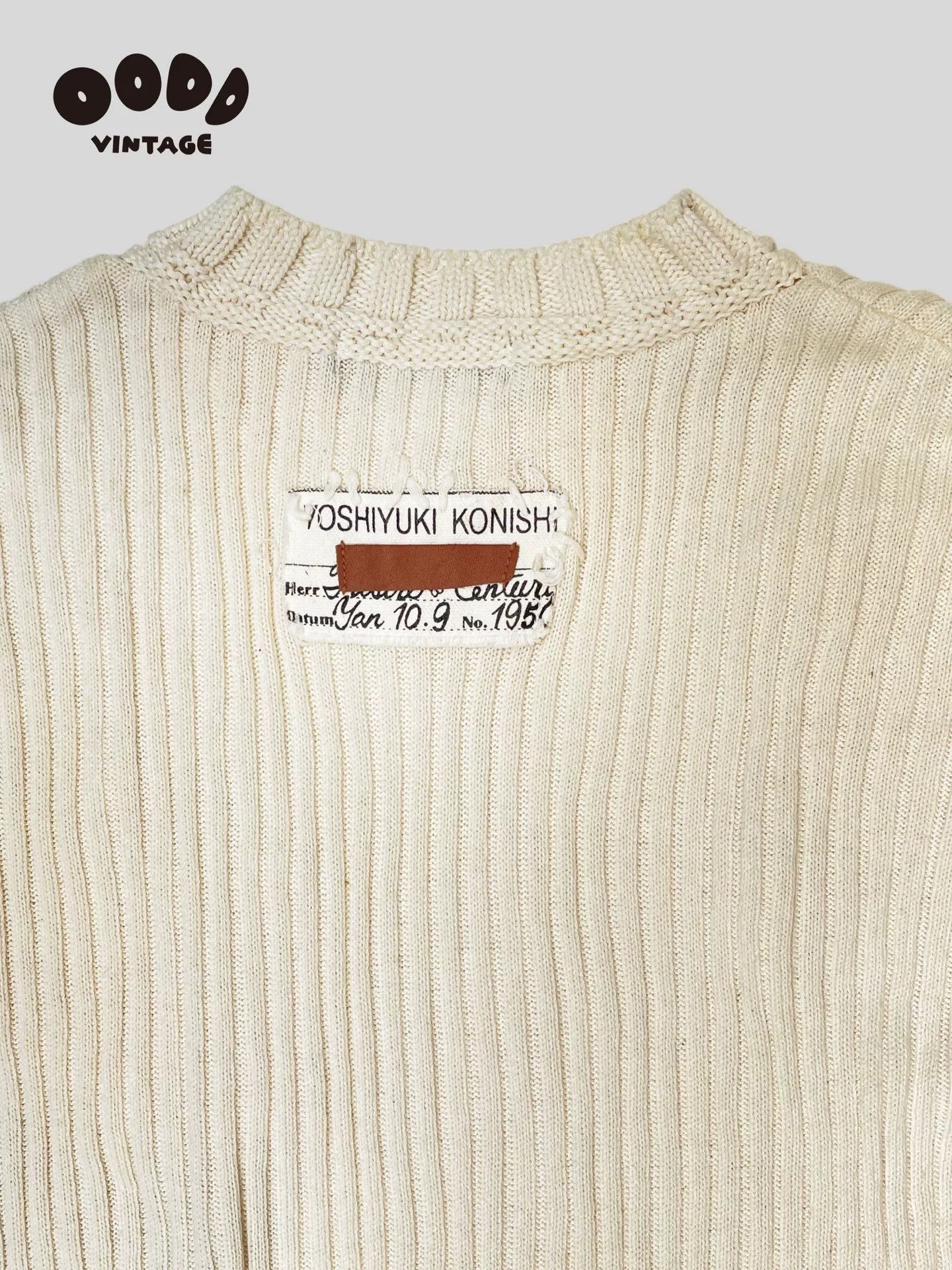 Yoshiyuki Konishi Yoshiyuki Konishi Patchwork Knit Sweater Size US M / EU 48-50 / 2 - 8 Thumbnail