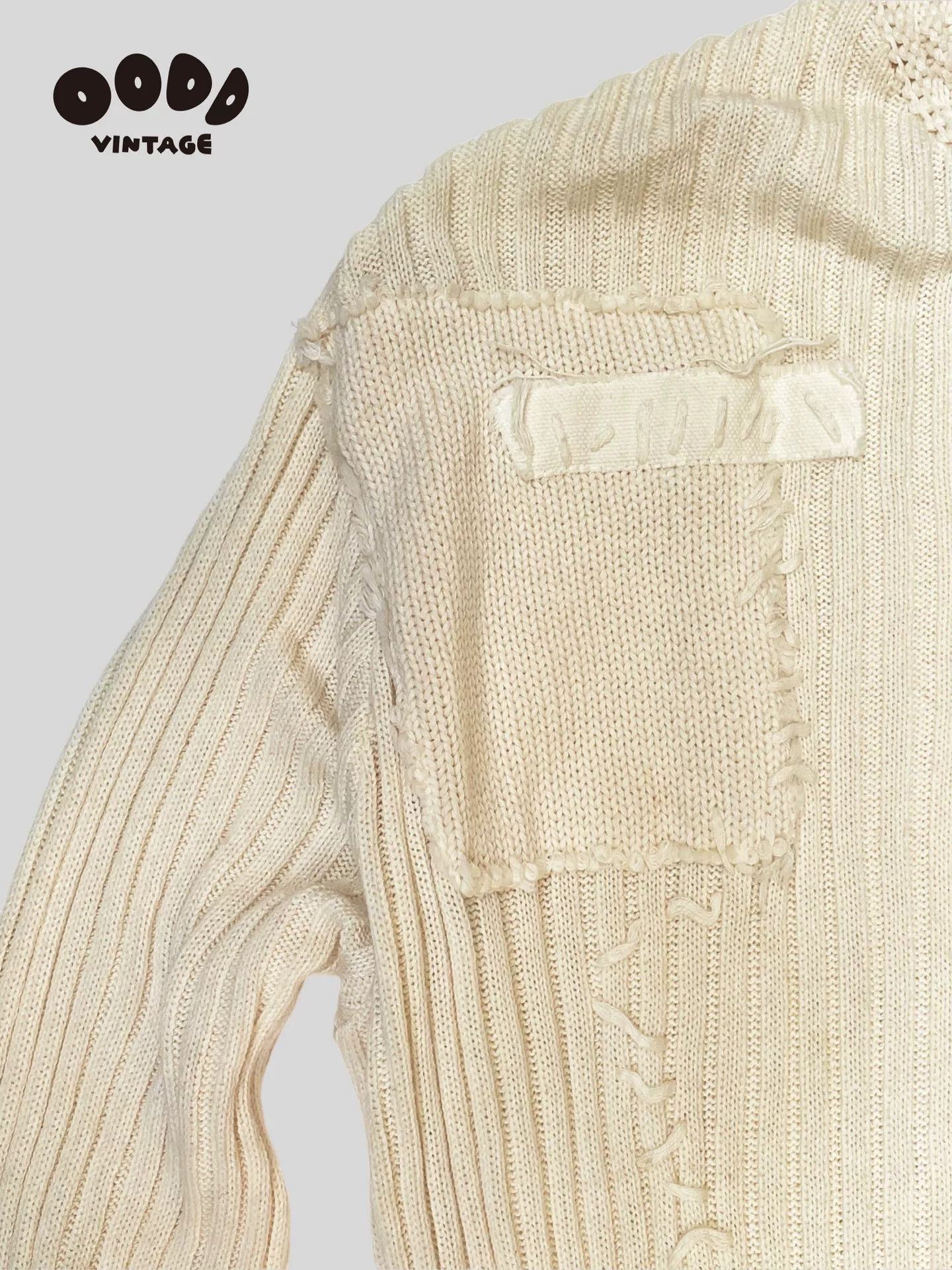 Yoshiyuki Konishi Yoshiyuki Konishi Patchwork Knit Sweater Size US M / EU 48-50 / 2 - 3 Thumbnail