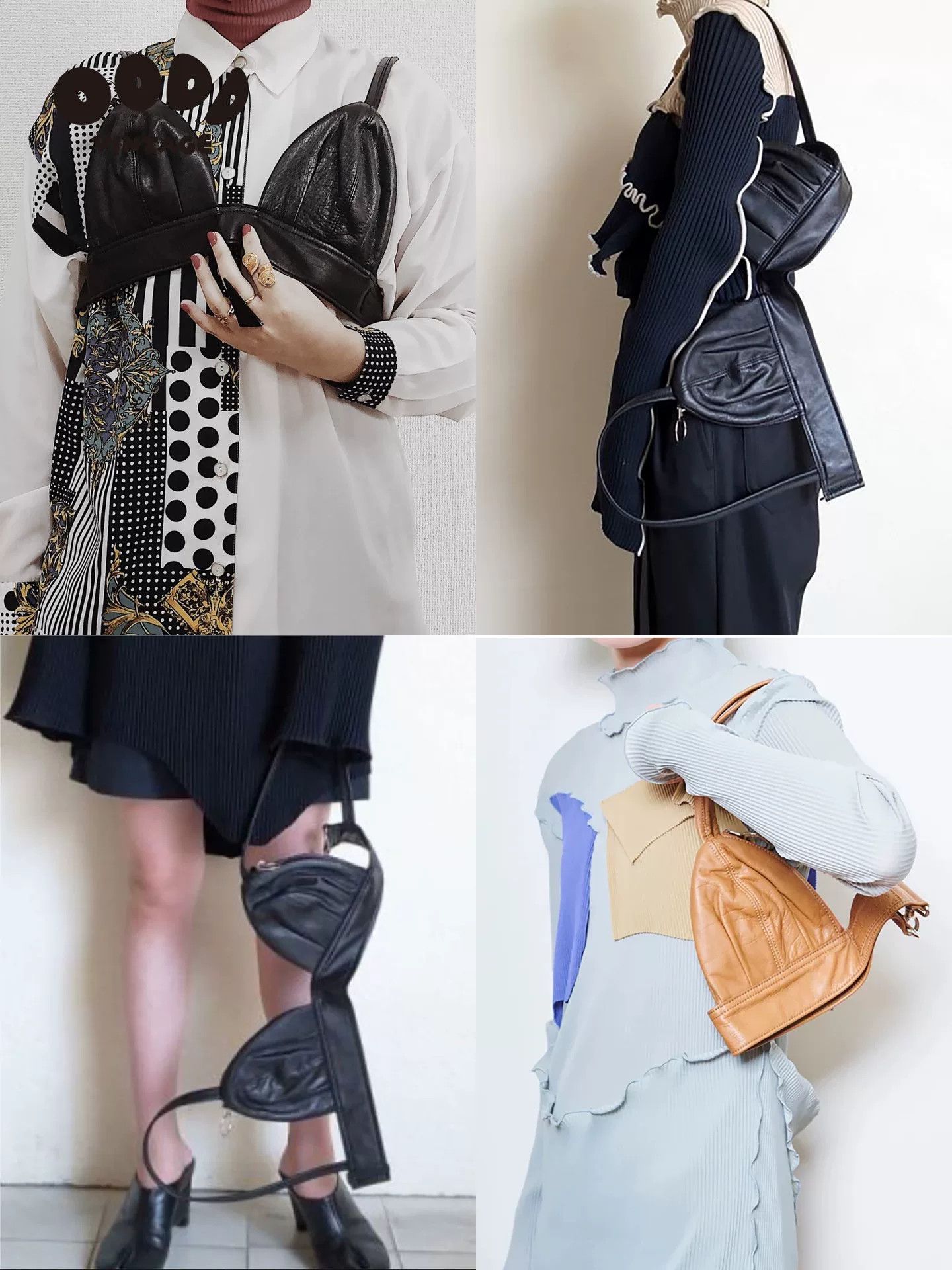 Koto Kotohayokozawa Leather Bra Bag Size ONE SIZE - 9 Thumbnail