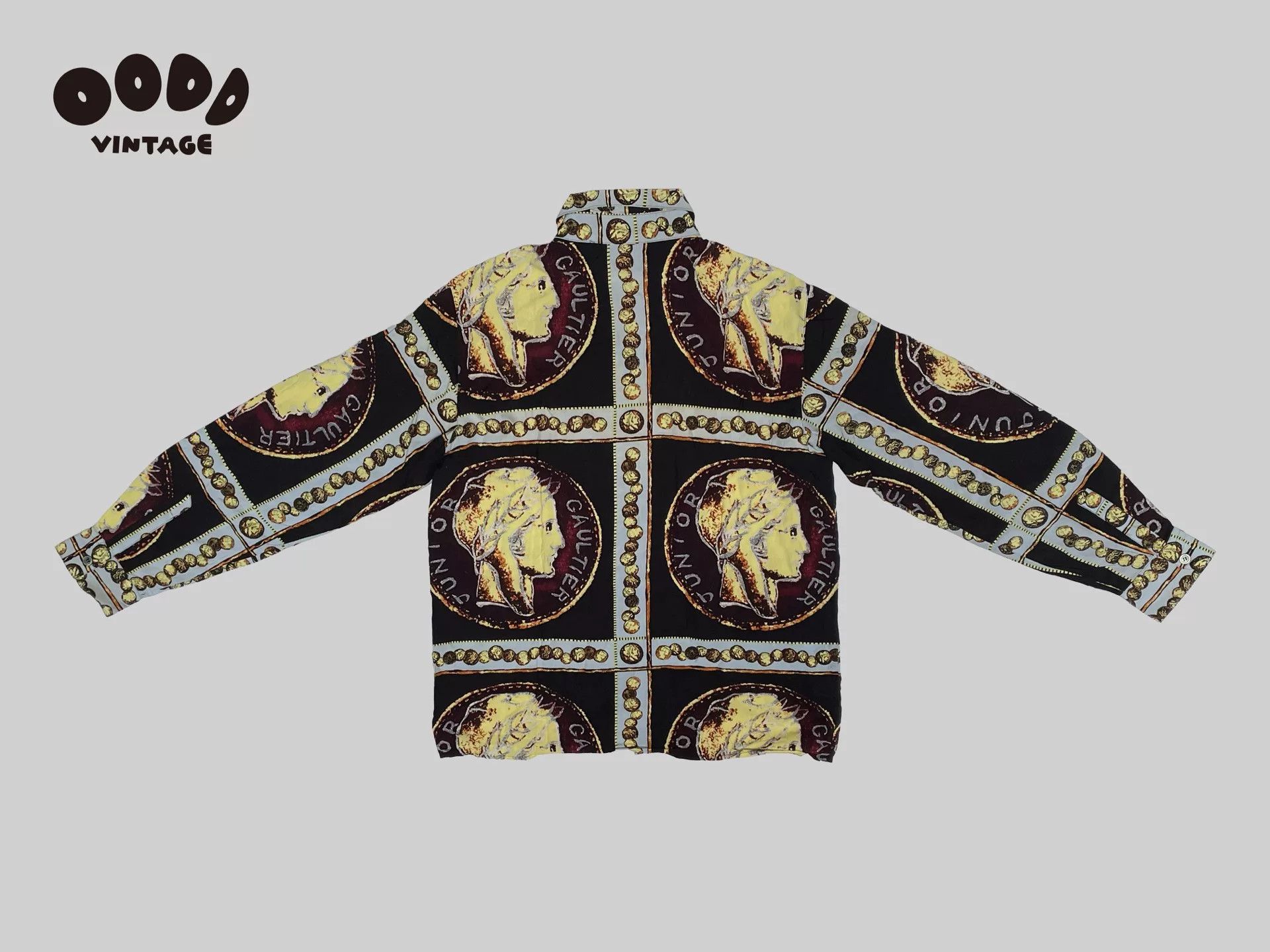 Jean Paul Gaultier Vintage Jean Paul Gaultier Coin Shirt Size US M / EU 48-50 / 2 - 3 Thumbnail