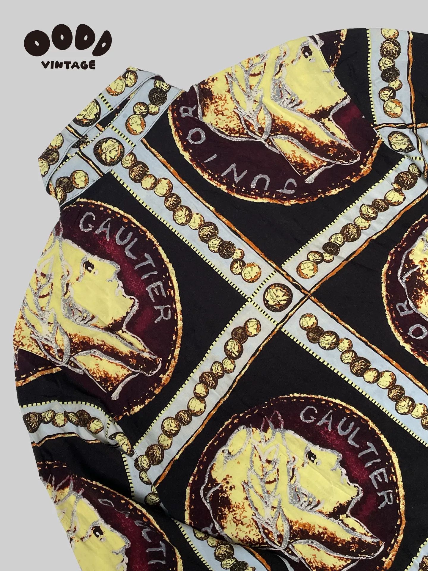 Jean Paul Gaultier Vintage Jean Paul Gaultier Coin Shirt Size US M / EU 48-50 / 2 - 8 Thumbnail