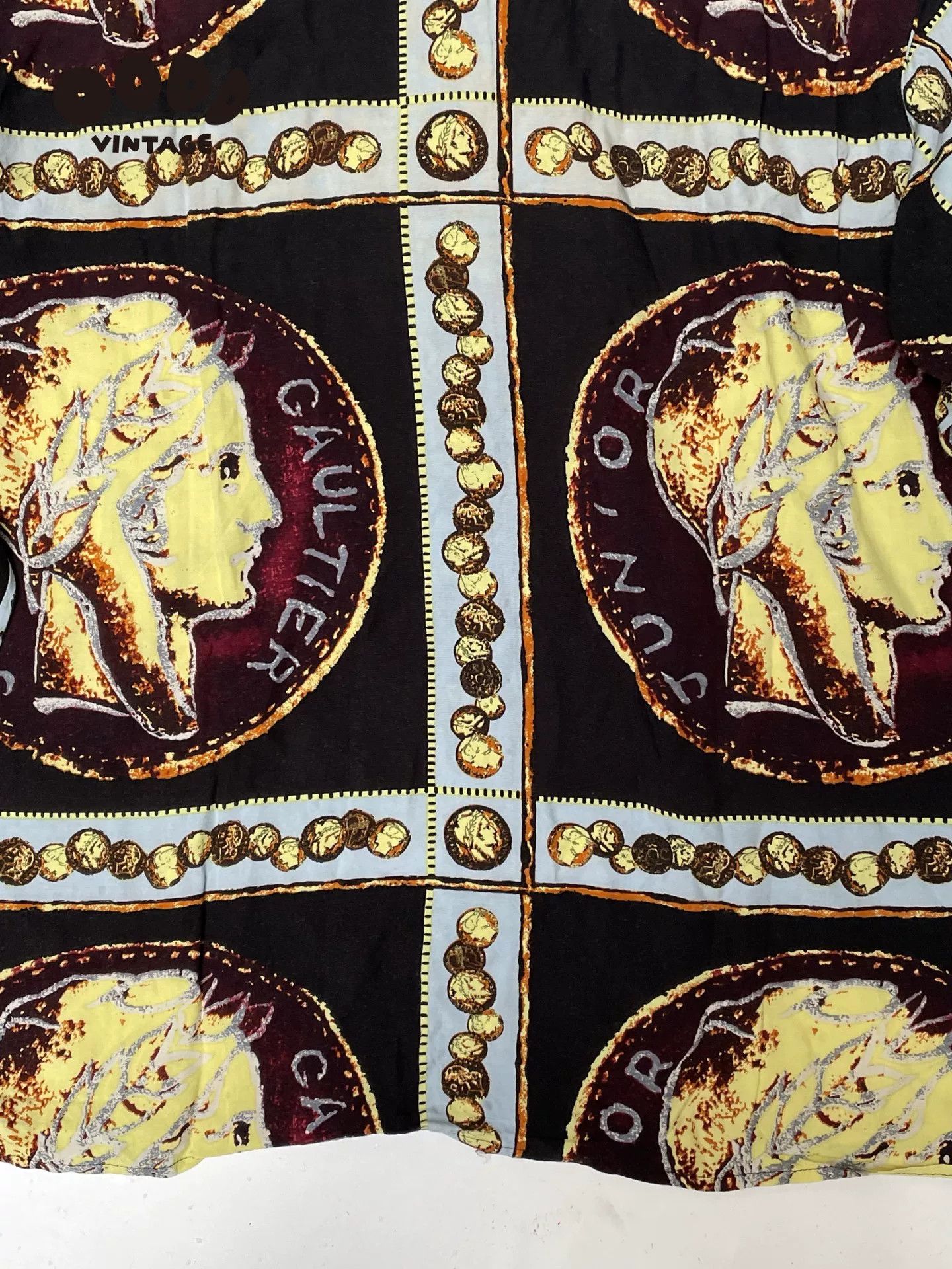 Jean Paul Gaultier Vintage Jean Paul Gaultier Coin Shirt Size US M / EU 48-50 / 2 - 6 Thumbnail