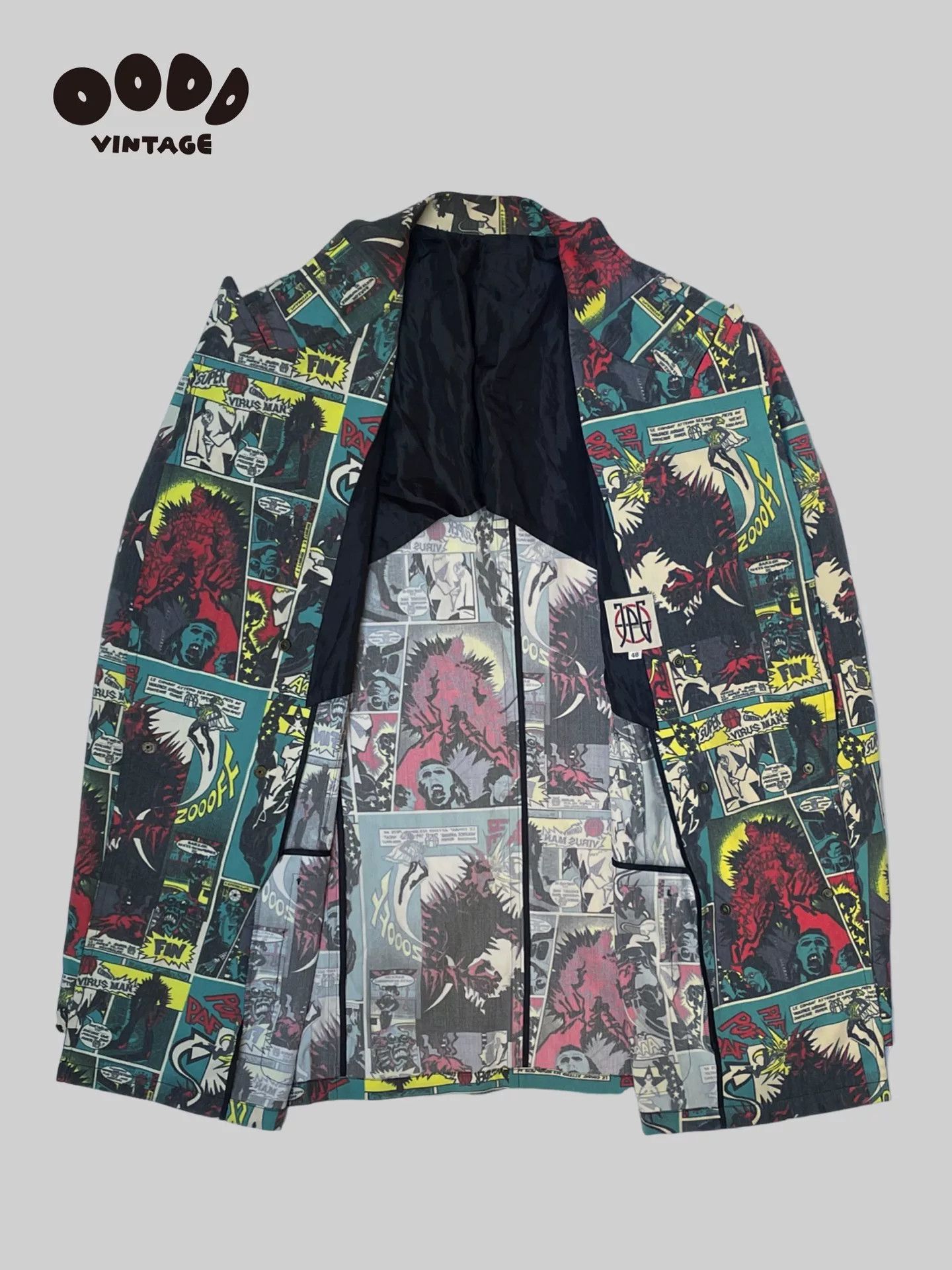 Jean Paul Gaultier Jean Paul Gaultier 1995 Cyberpunk Jacket Size US M / EU 48-50 / 2 - 2 Thumbnail