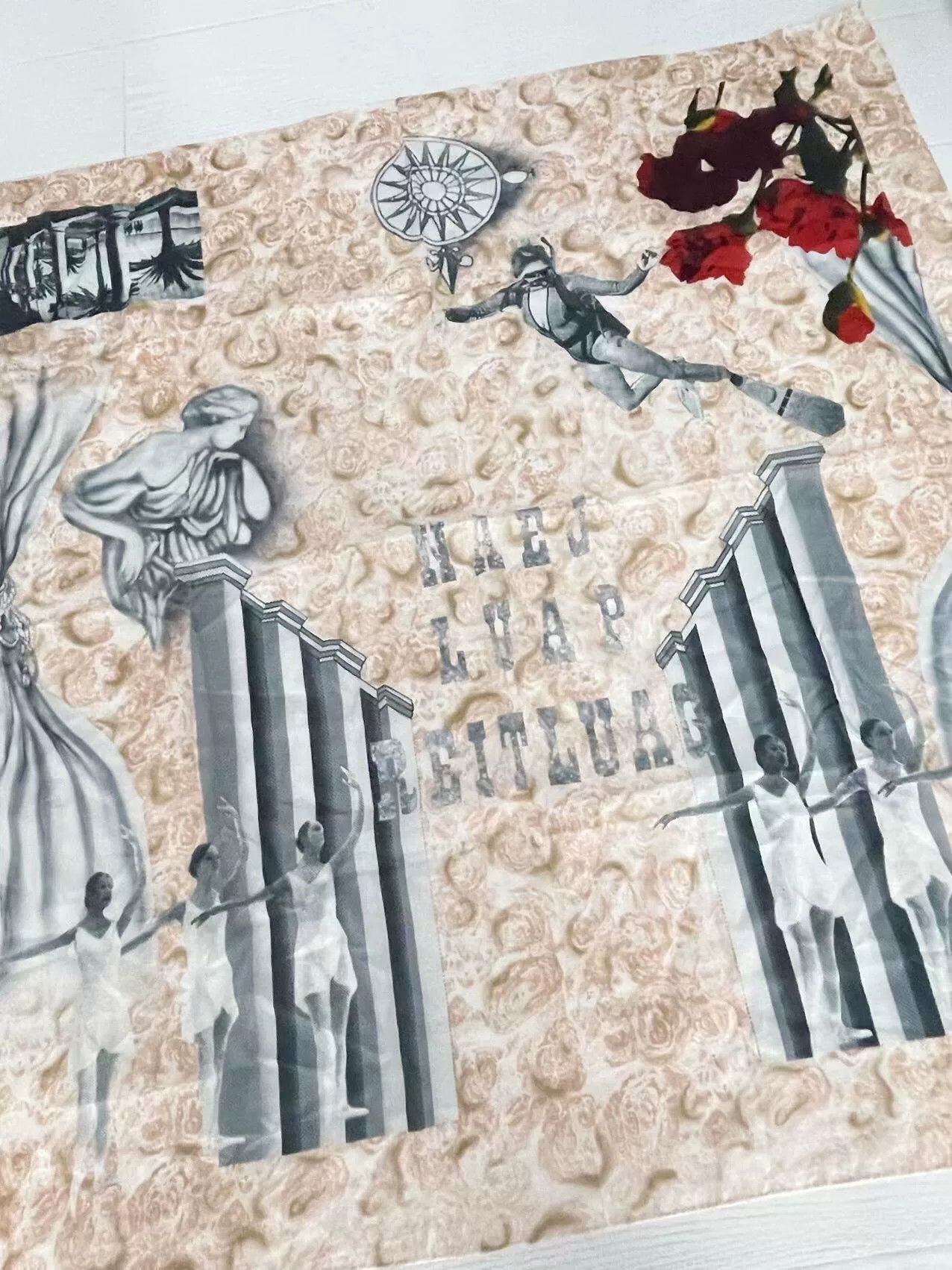 Jean Paul Gaultier Jean Paul Gaultier 90s Silk Scarf Size ONE SIZE - 2 Thumbnail