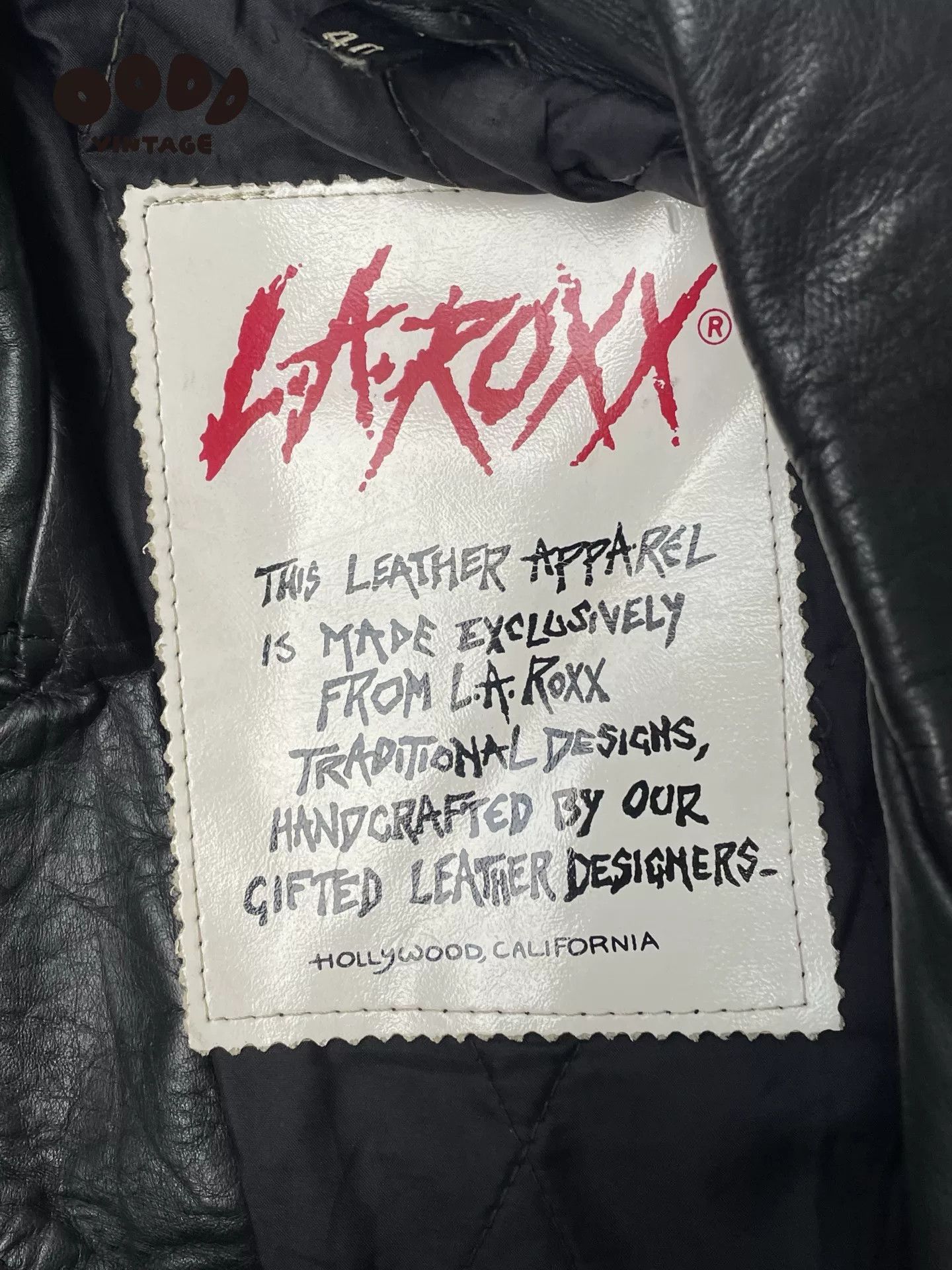 L.A. Roxx LA ROXX James Dean Leather Jacket Size US M / EU 48-50 / 2 - 4 Thumbnail