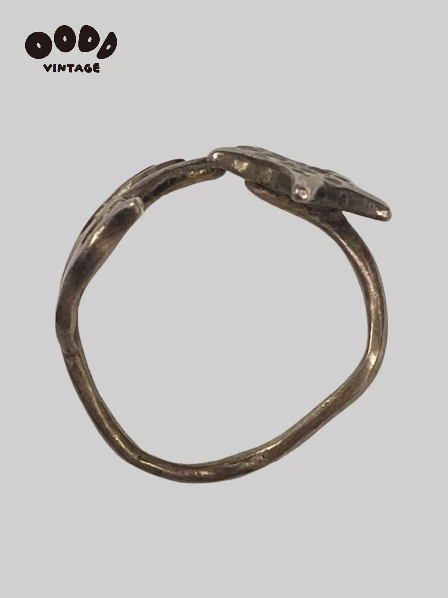Vintage Vintage Starfish Shaped Silver Ring Size ONE SIZE - 9 Thumbnail