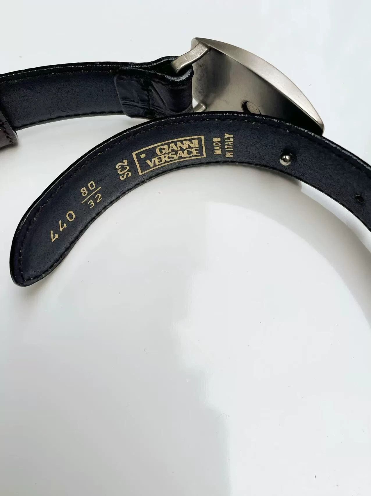 Versace Gianni Versace Medusa Triple Belt Size ONE SIZE - 8 Thumbnail
