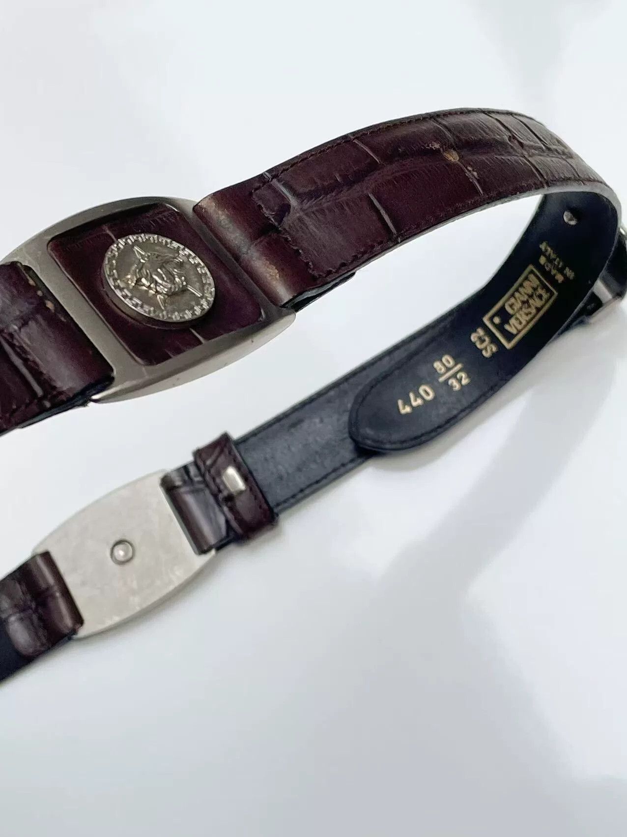 Versace Gianni Versace Medusa Triple Belt Size ONE SIZE - 2 Thumbnail