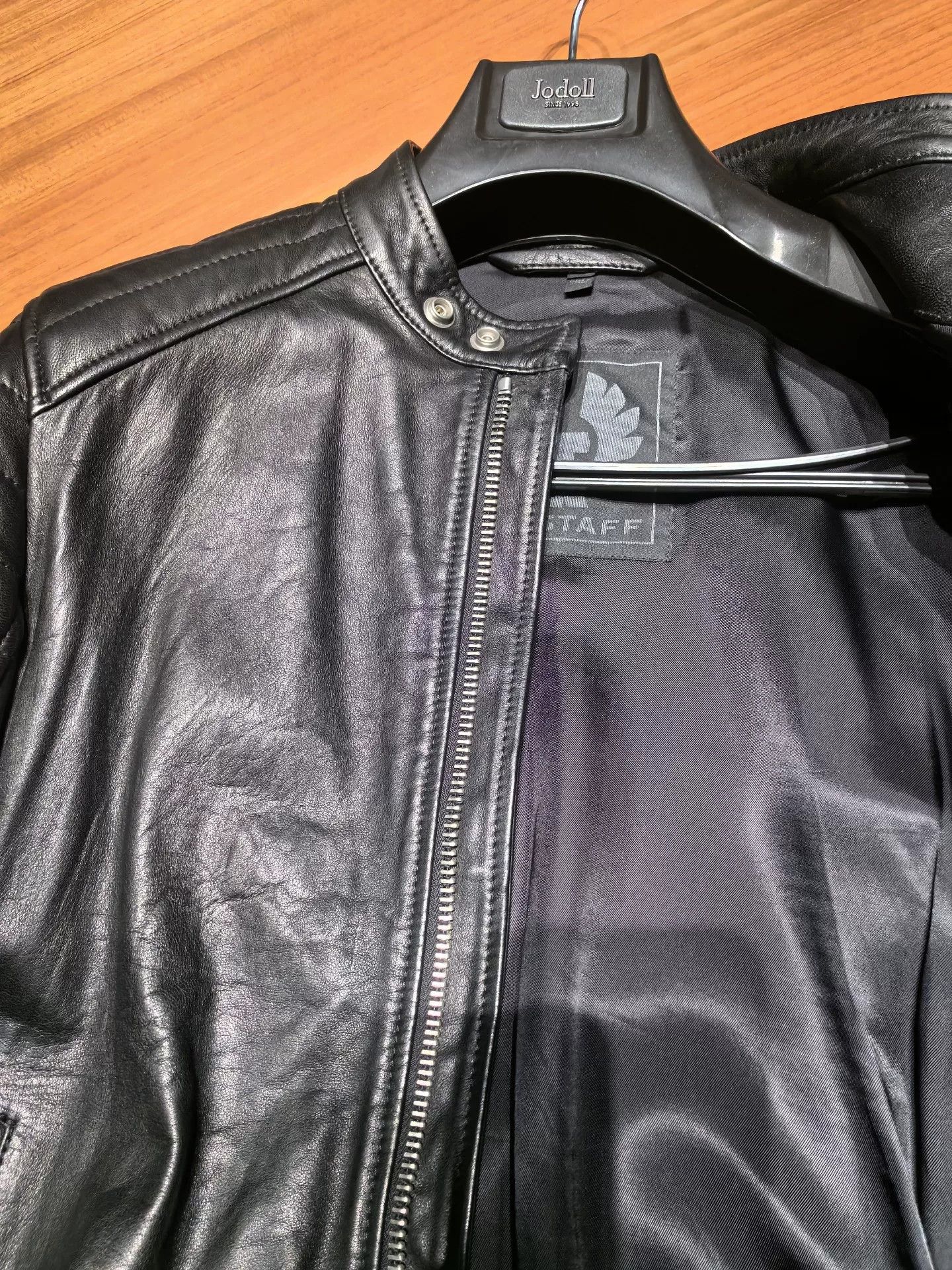Belstaff Belstaff Men's Leather Motorcycle Jacket Size US S / EU 44-46 / 1 - 4 Thumbnail