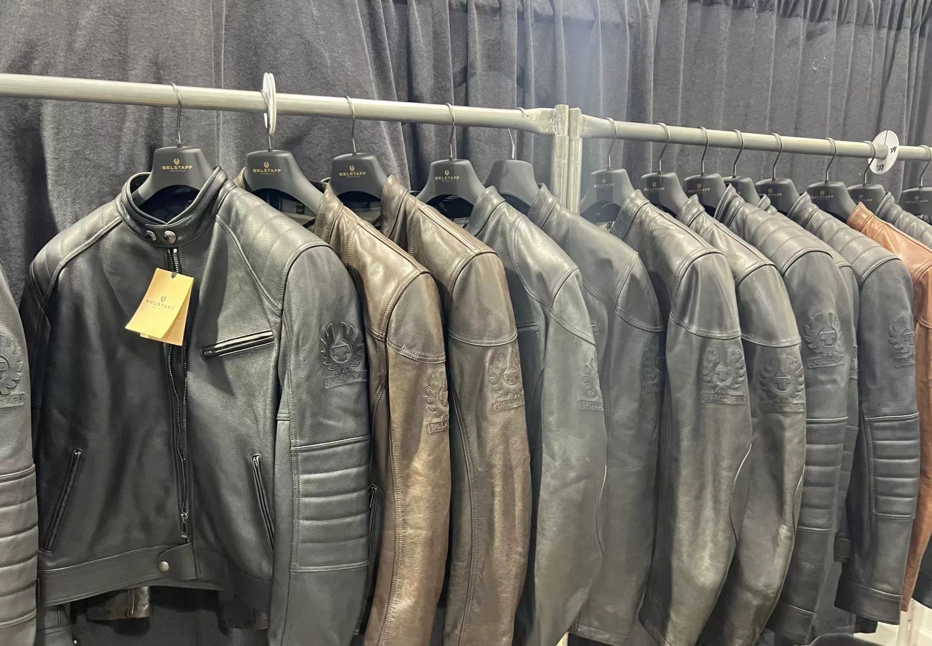 Belstaff Belstaff Men's Leather Motorcycle Jacket Size US S / EU 44-46 / 1 - 6 Thumbnail