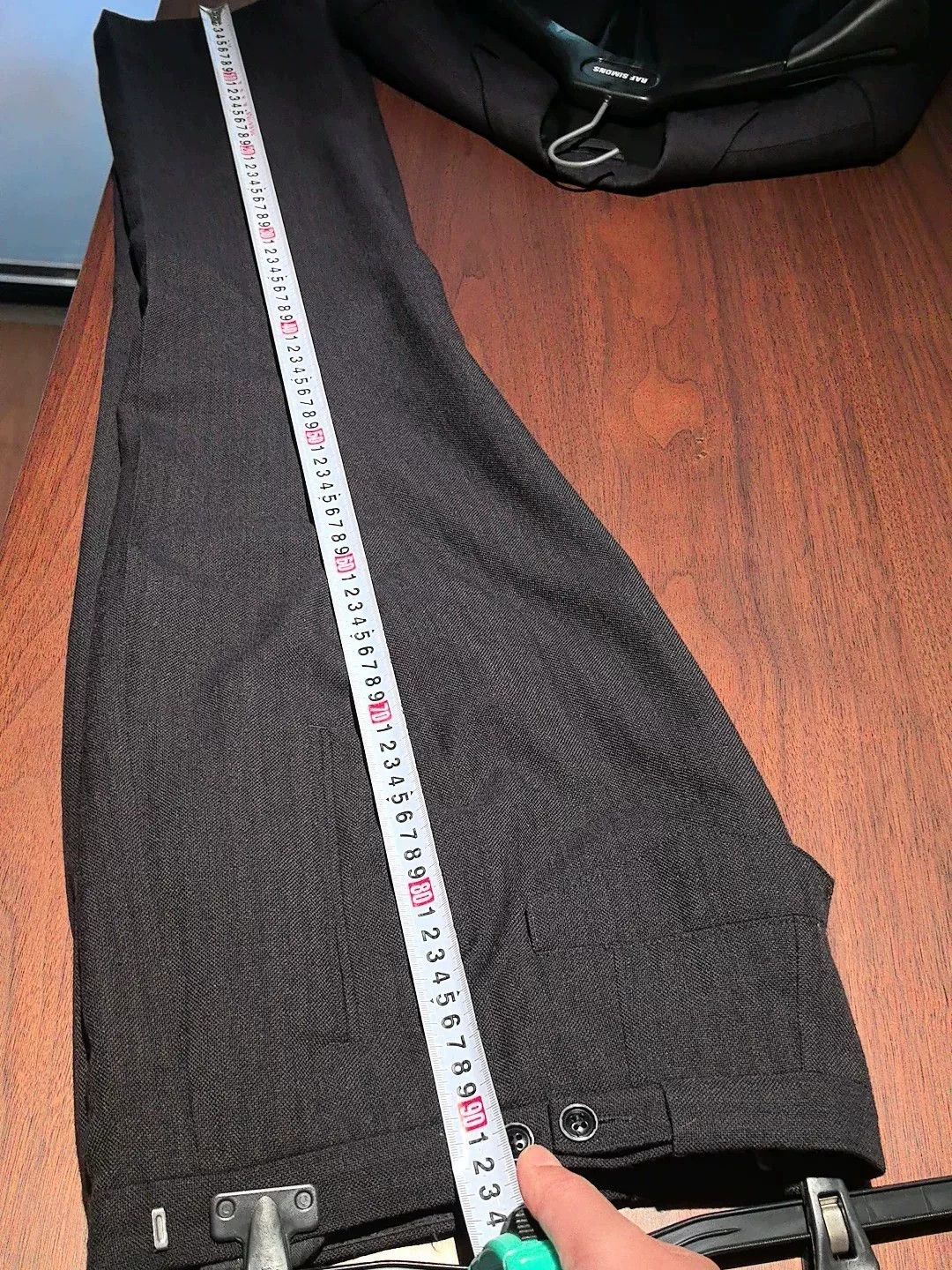 Raf Simons RAF SIMONS Black Wool Suit Set Size US 30 / EU 46 - 5 Thumbnail