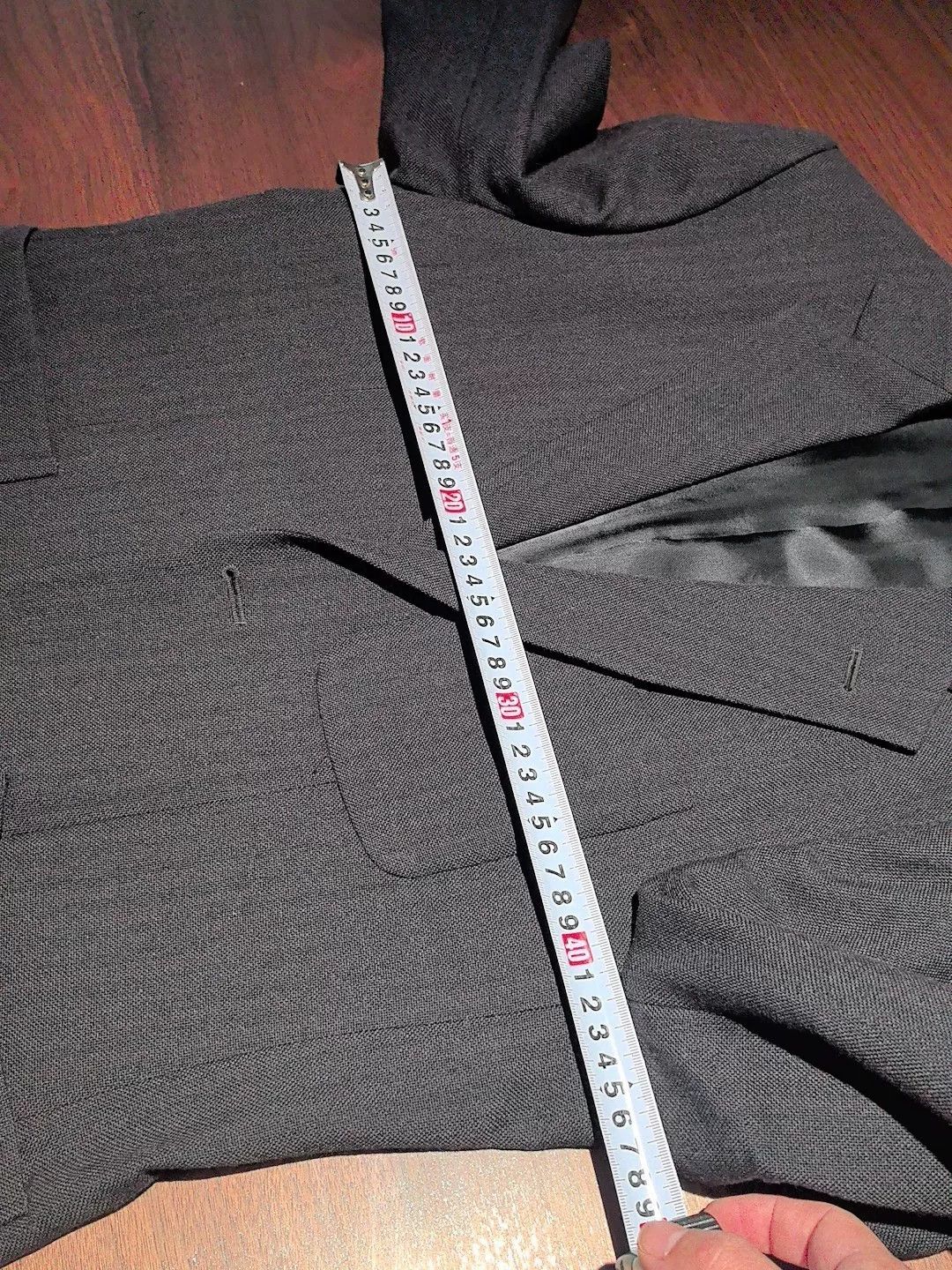 Raf Simons RAF SIMONS Black Wool Suit Set Size US 30 / EU 46 - 6 Thumbnail