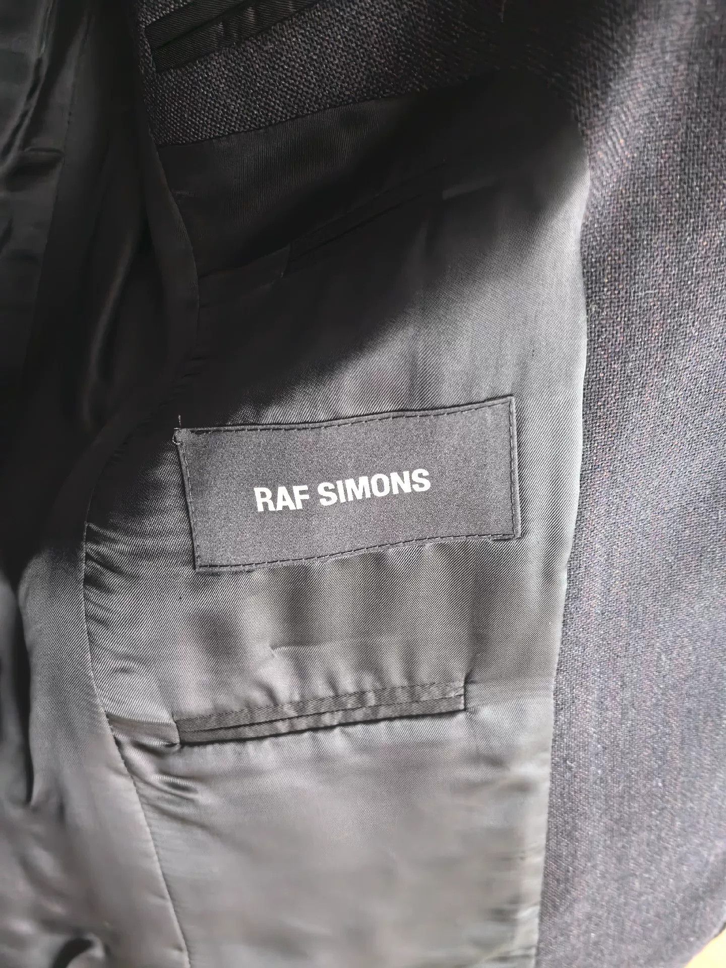 Raf Simons RAF SIMONS Black Wool Suit Set Size US 30 / EU 46 - 3 Thumbnail