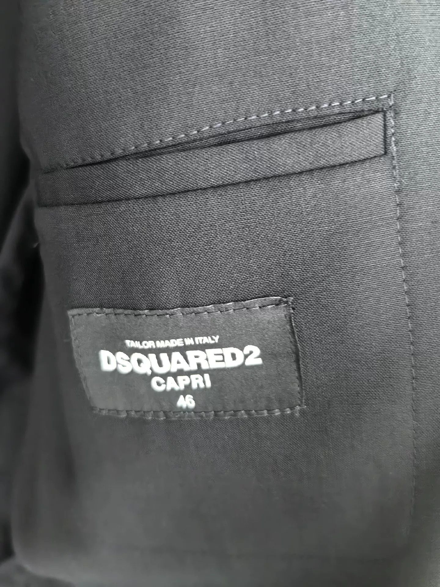 Dsquared2 DSQUARED2 Wool Suit Set with Trousers Size US S / EU 44-46 / 1 - 2 Thumbnail