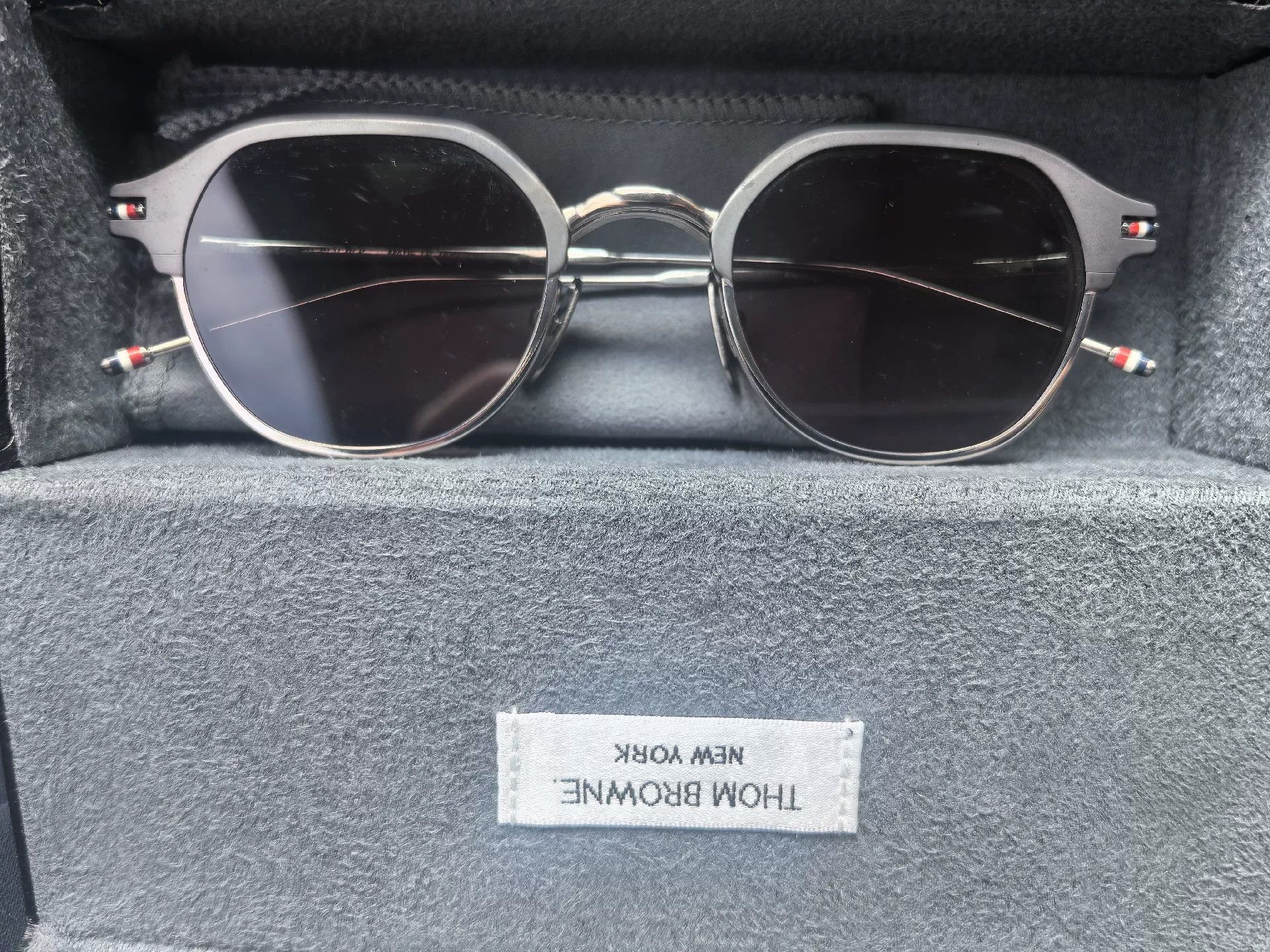 Thom Browne Thom Browne TBS-812 Flip Sunglasses Size ONE SIZE - 7 Thumbnail