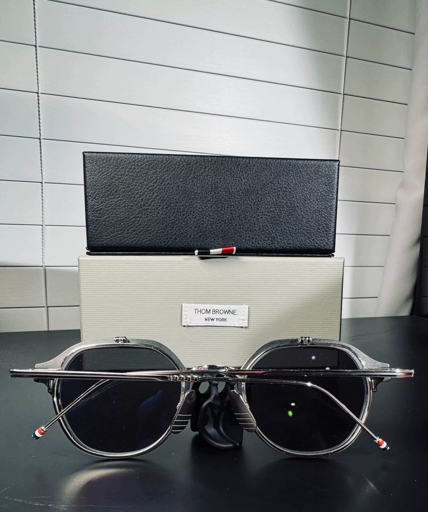 Thom Browne Thom Browne TBS-812 Flip Sunglasses Size ONE SIZE - 5 Thumbnail