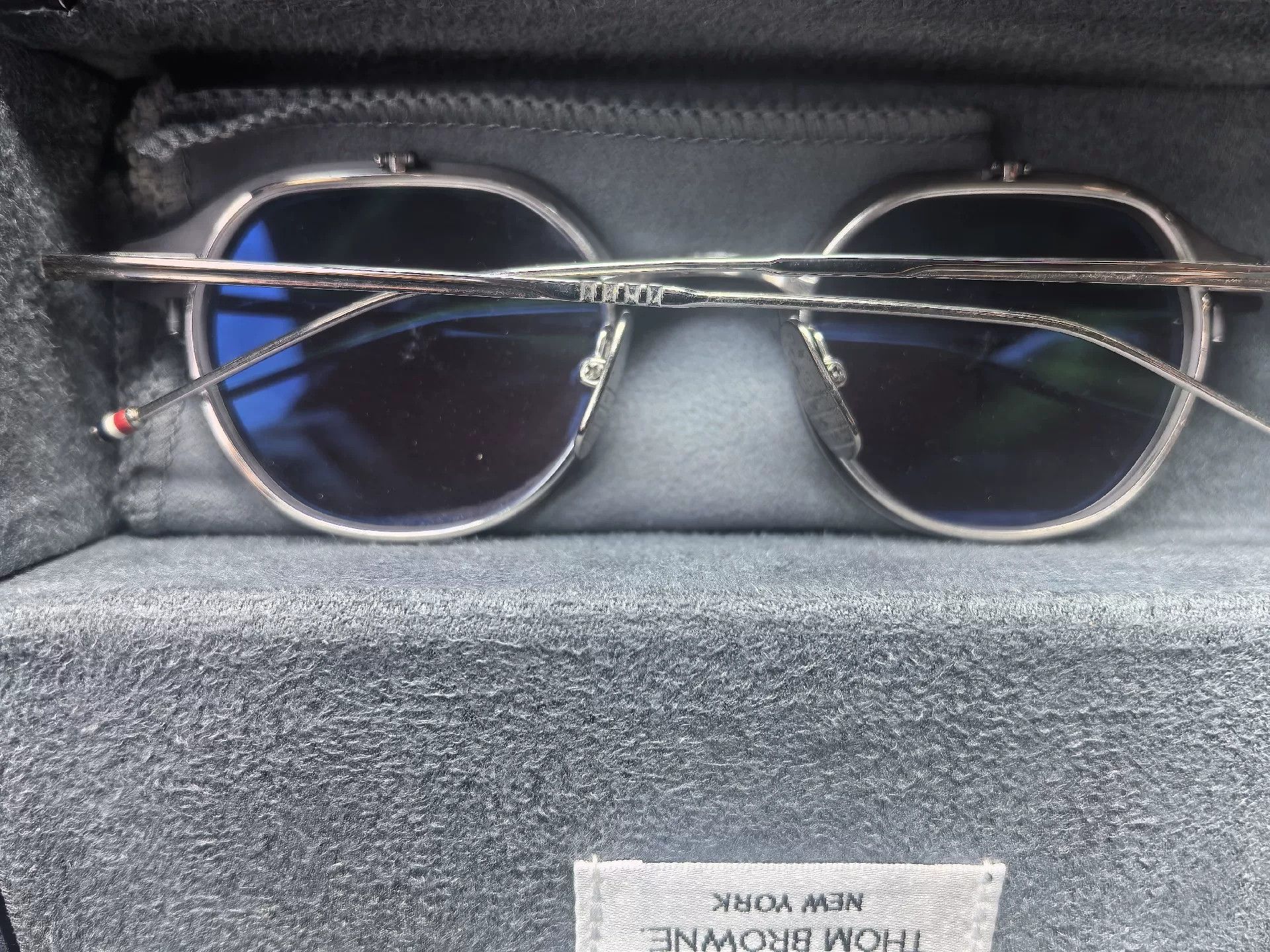 Thom Browne Thom Browne TBS-812 Flip Sunglasses Size ONE SIZE - 8 Thumbnail