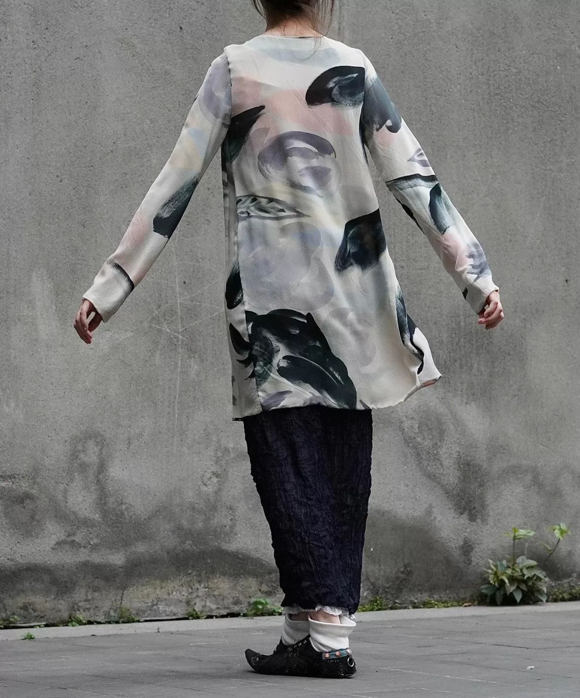 Issey Miyake Issey Miyake Double-Sided Silk Jacket Size M / US 6-8 / IT 42-44 - 7 Thumbnail