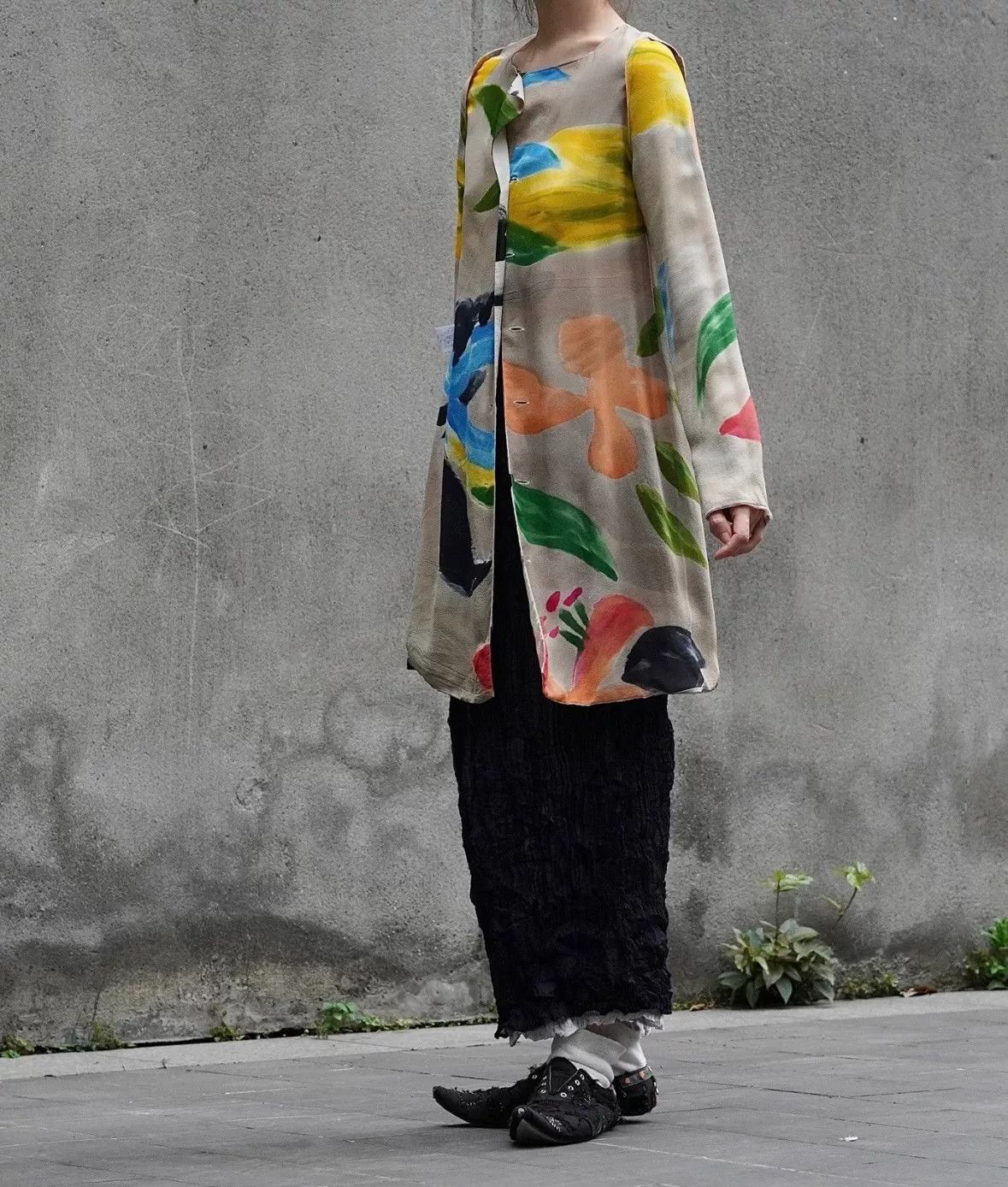Issey Miyake Issey Miyake Double-Sided Silk Jacket Size M / US 6-8 / IT 42-44 - 8 Thumbnail