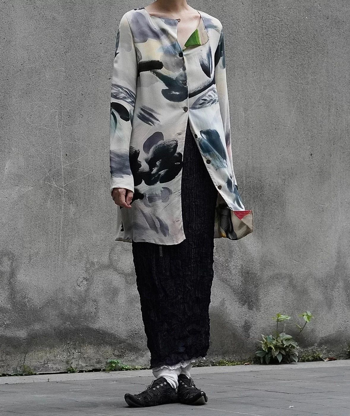 Issey Miyake Issey Miyake Double-Sided Silk Jacket Size M / US 6-8 / IT 42-44 - 6 Thumbnail