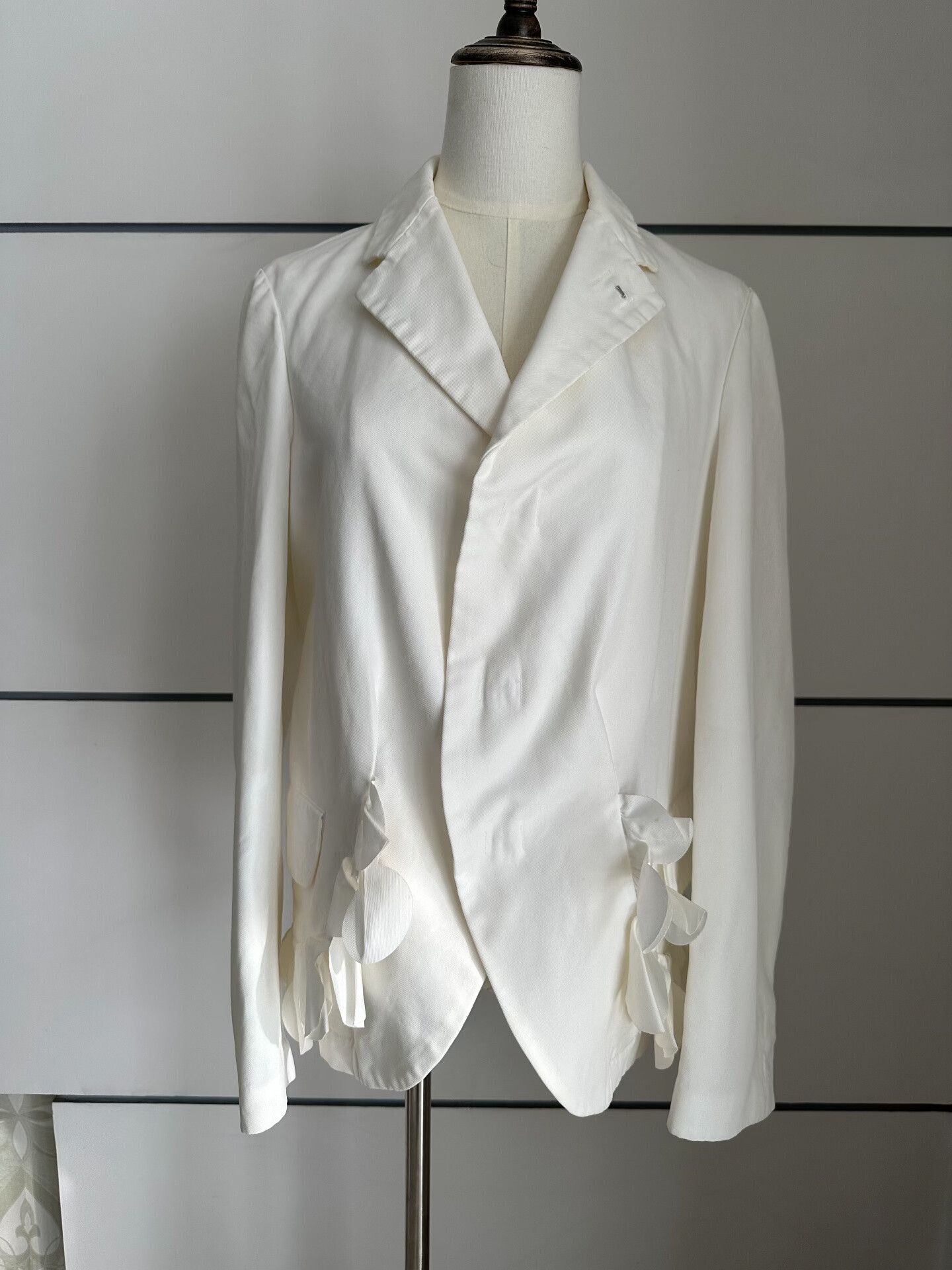 Comme des Garcons COMME DES GARCONS Floral Blazer Jacket Size M / US 6-8 / IT 42-44 - 2 Thumbnail