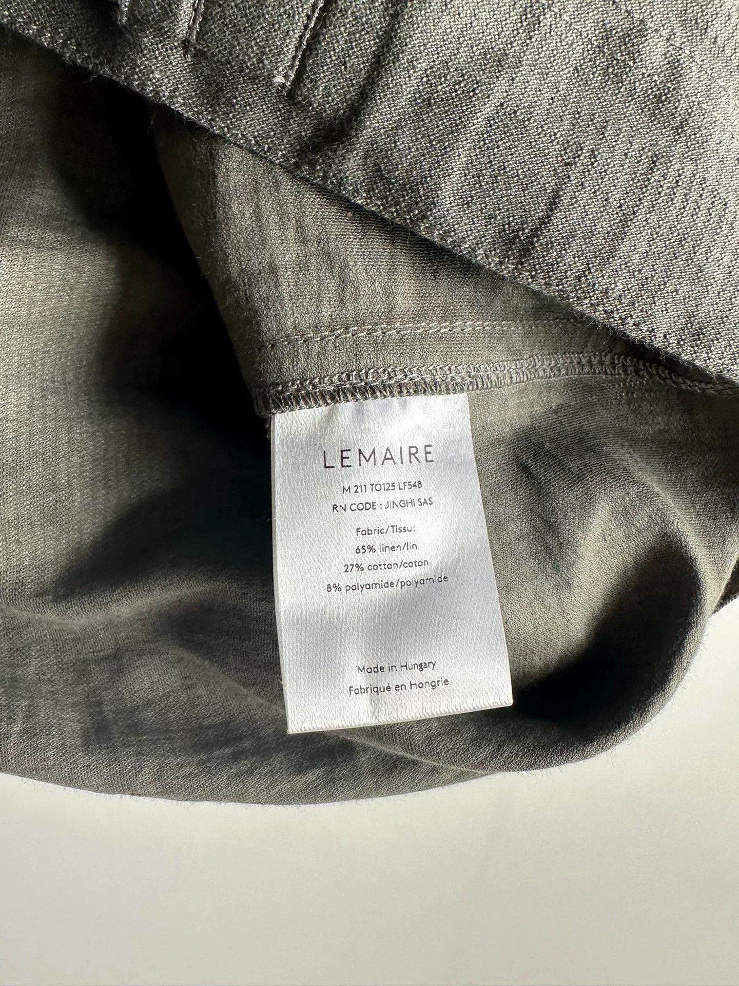 Lemaire LEMAIRE Pre-Fall Button-Up Shirt Size US S / EU 44-46 / 1 - 5 Thumbnail