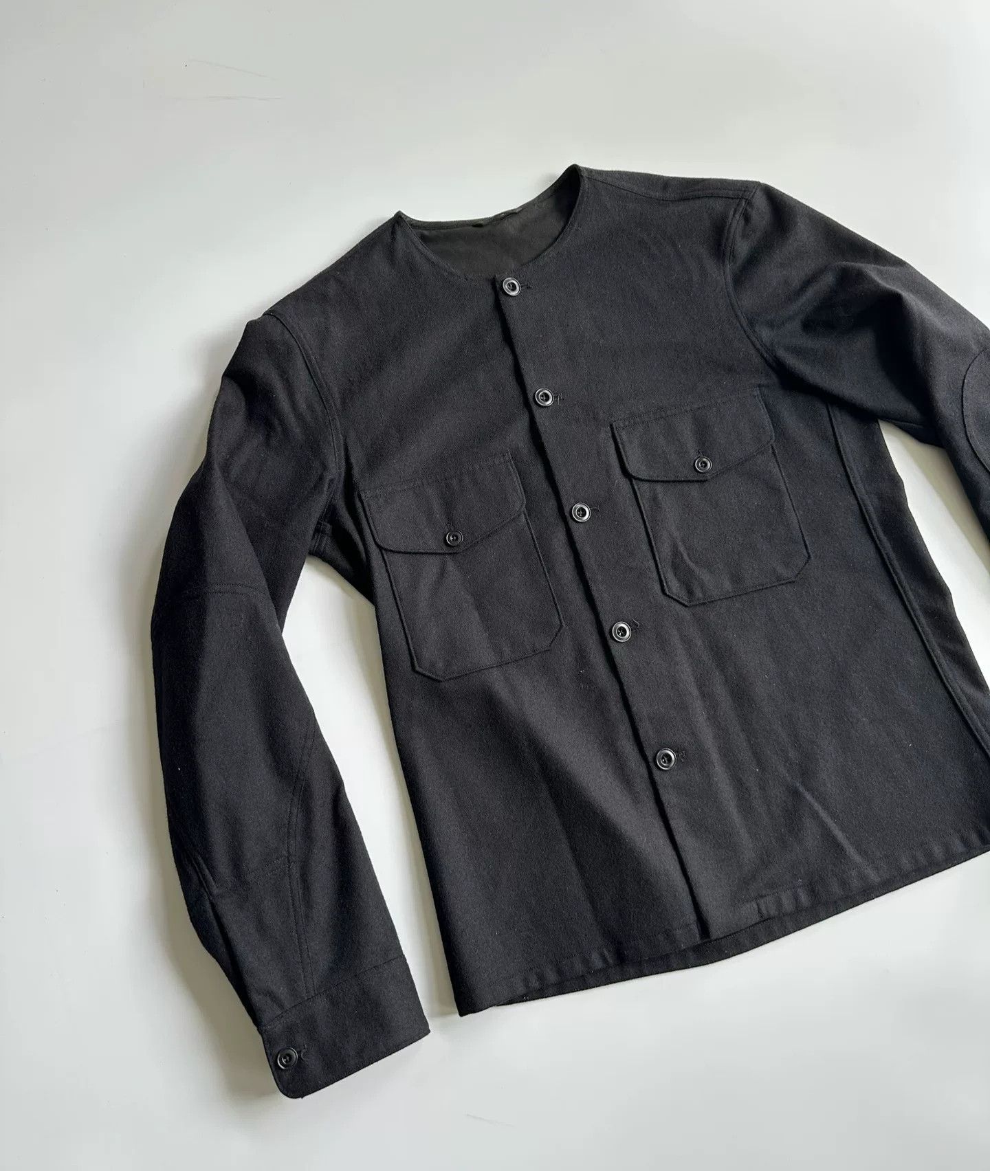 Christophe Lemaire LEMAIRE Collarless Shirt Jacket Size US M / EU 48-50 / 2 - 3 Thumbnail