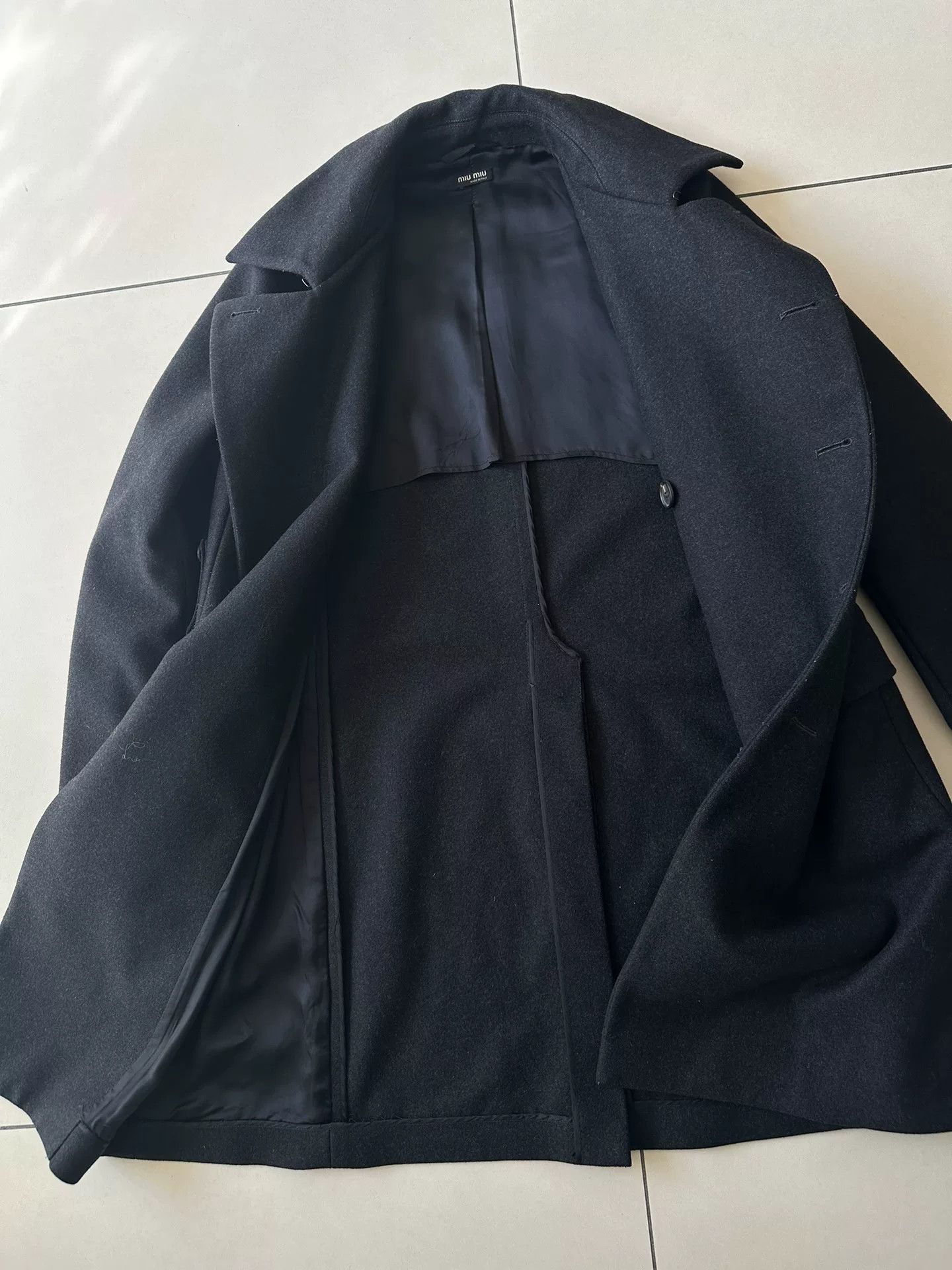 Miu Miu Miu Miu Men's Pilot Officer Coat Size US S / EU 44-46 / 1 - 6 Thumbnail